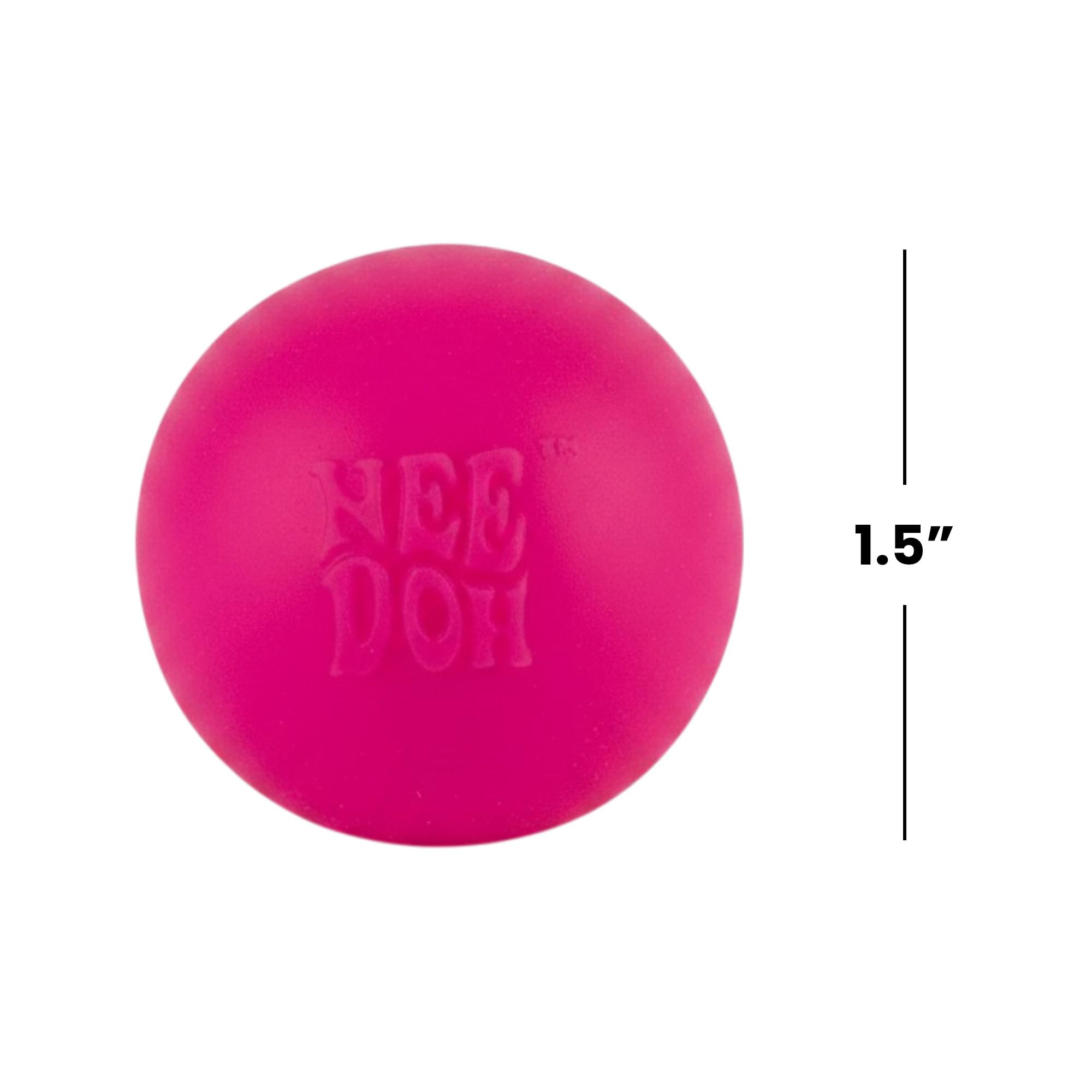 World's Smallest Nee-Doh Pink 1.5-Inch Squishy Stress Reliever