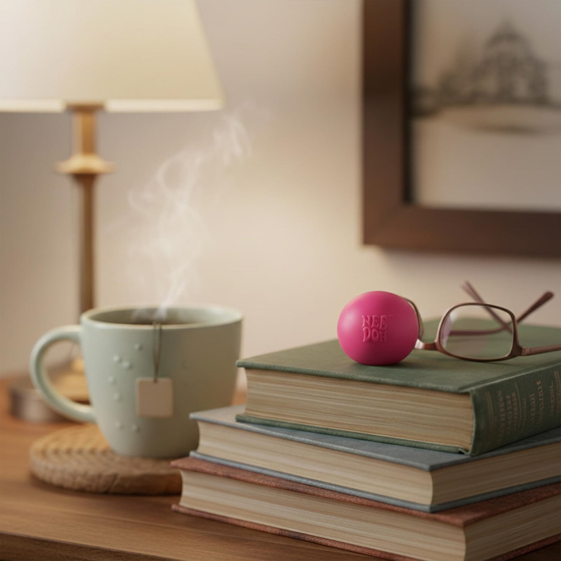 World's Smallest Nee-Doh Pink 1.5-Inch Squishy Stress Reliever