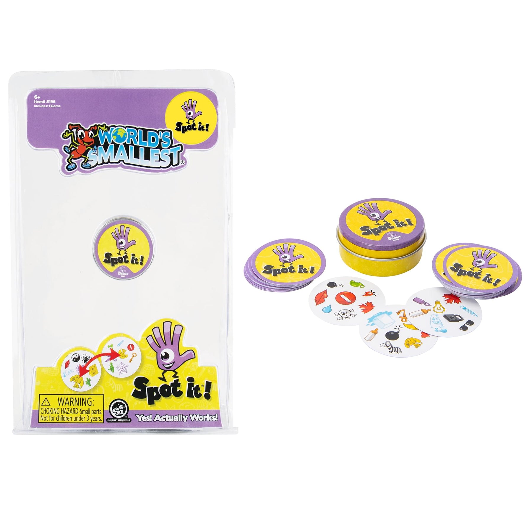 World's Smallest Spot It Card Game