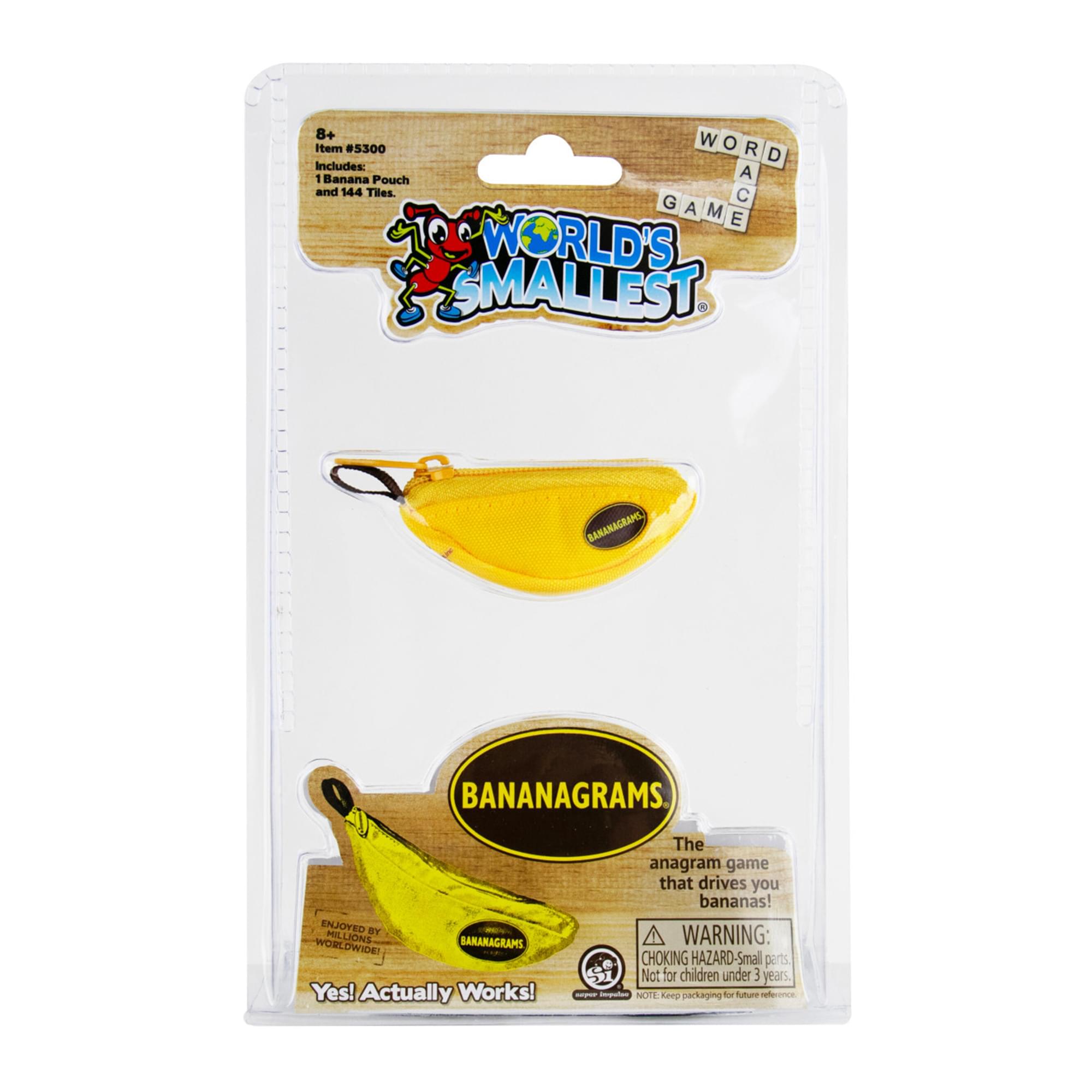 World's Smallest Bananagrams Game