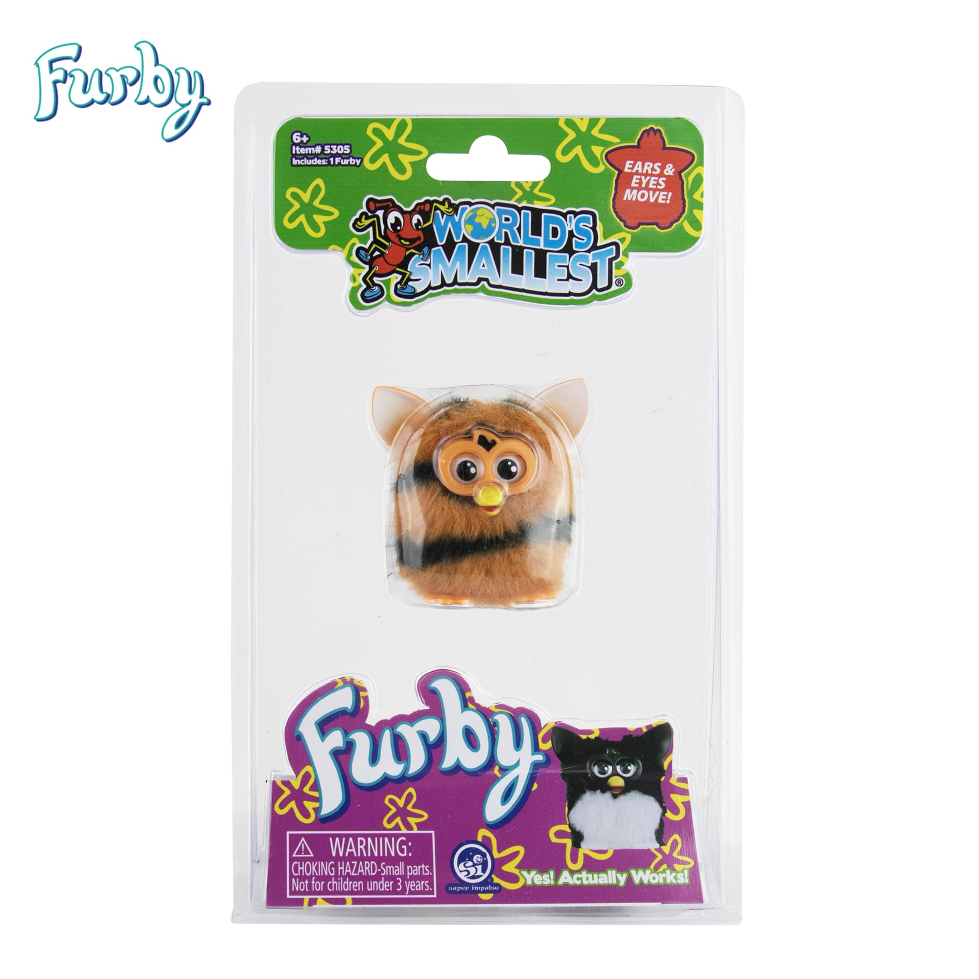 World's Smallest Furby | Black and Brown