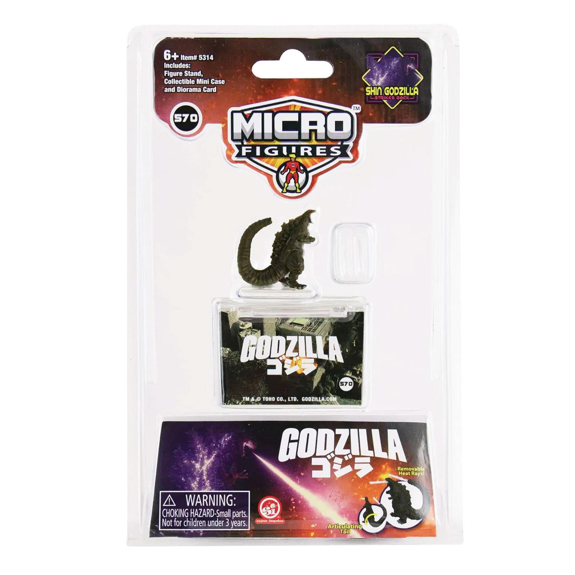 World's Smallest Micro Figure | Godzilla
