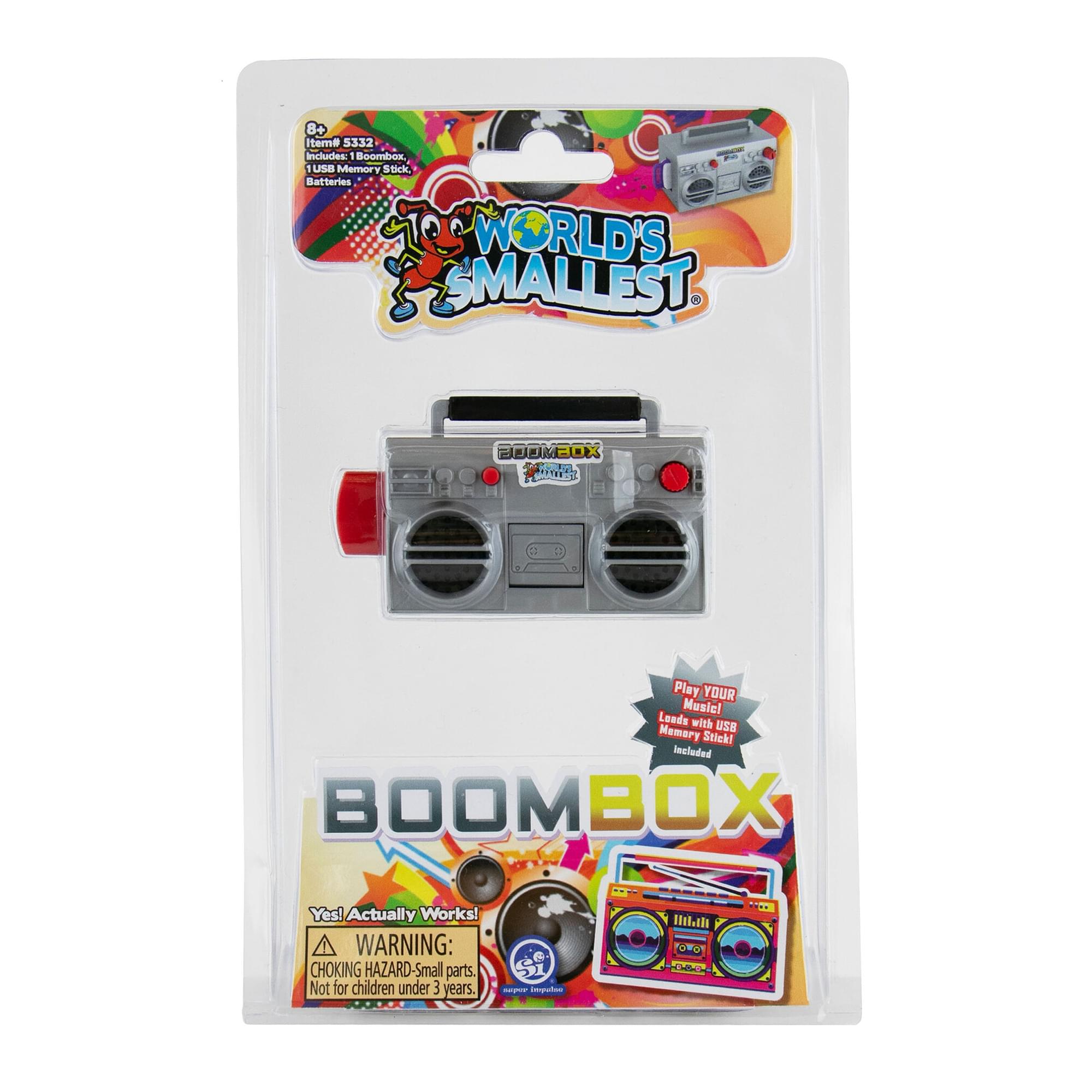 World's Smallest Boom Box