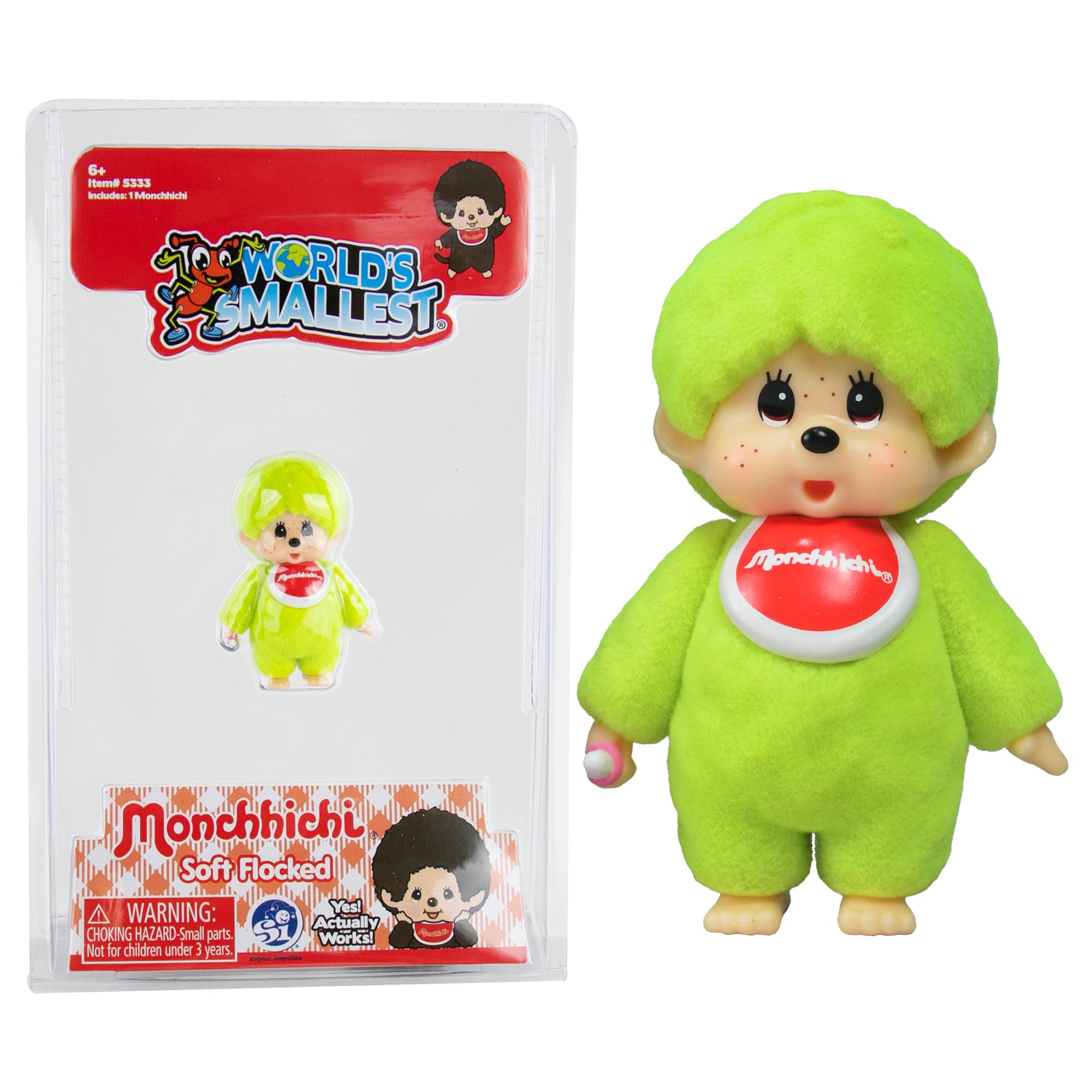 World's Smallest Monchhichi Plush | Green
