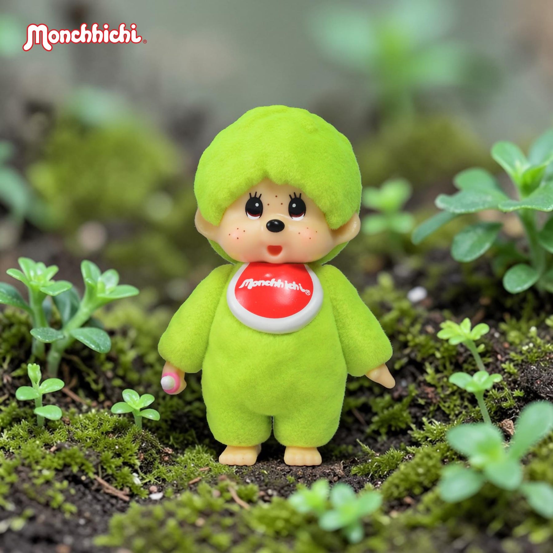 World's Smallest Monchhichi Plush | Green