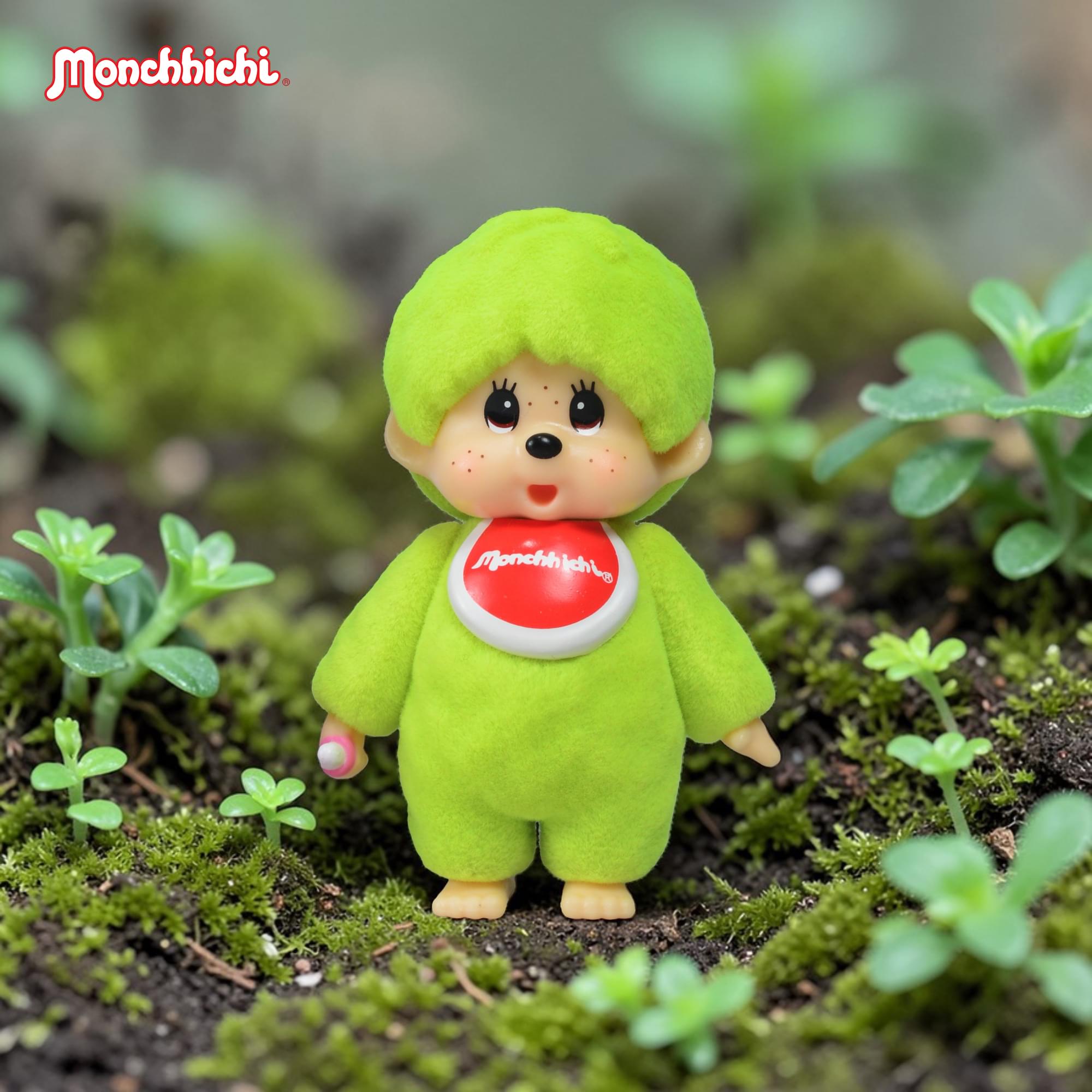 World's Smallest Monchhichi Plush | Green