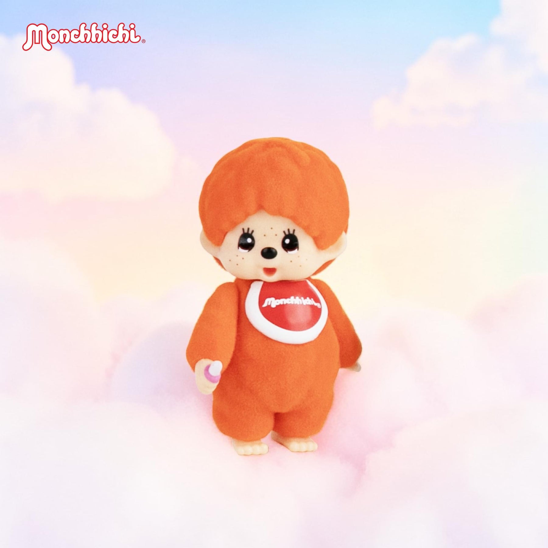 World's Smallest Monchhichi Plush | Orange