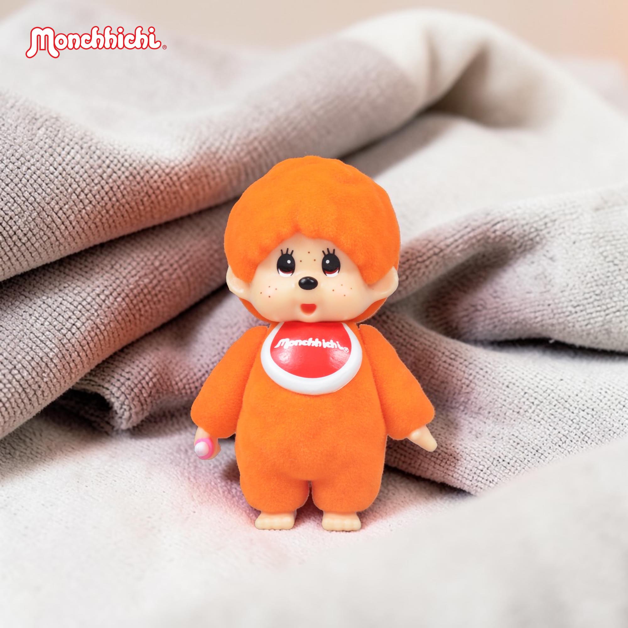 World's Smallest Monchhichi Plush | Orange
