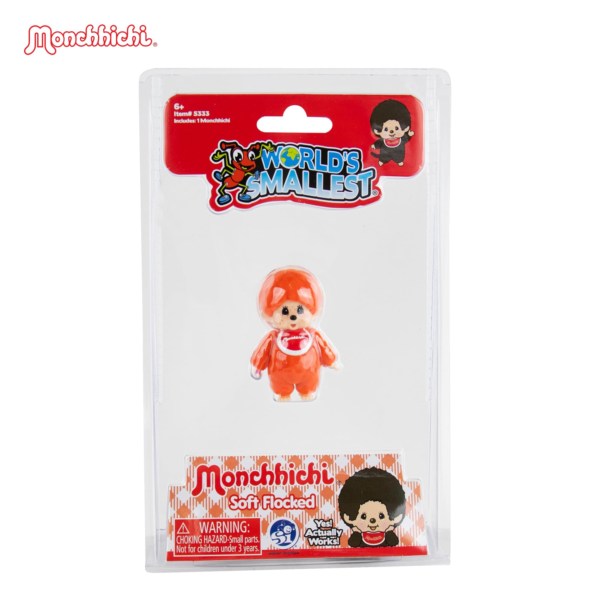 World's Smallest Monchhichi Plush | Orange