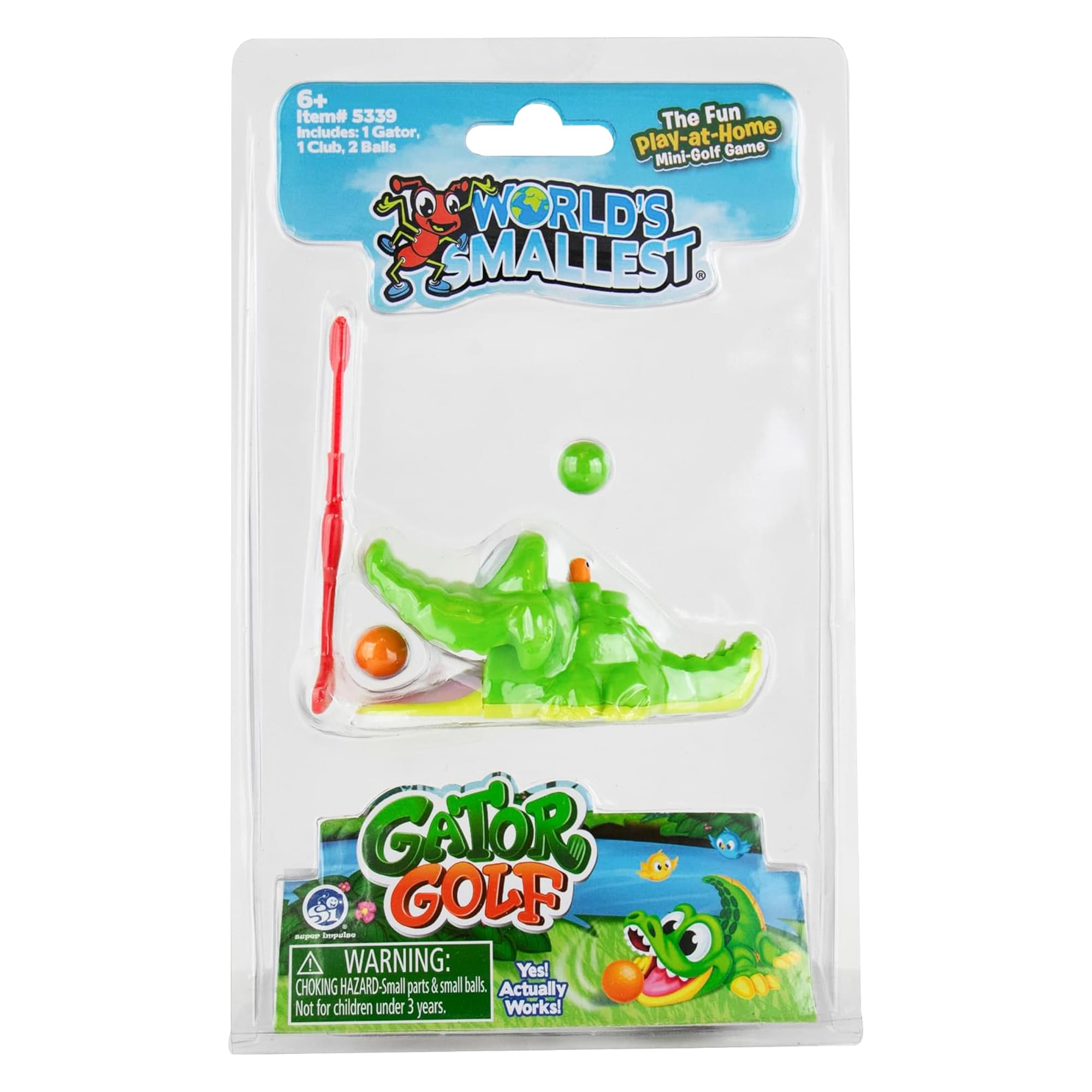 World's Smallest Gator Golf Mini Putt-Putt Game