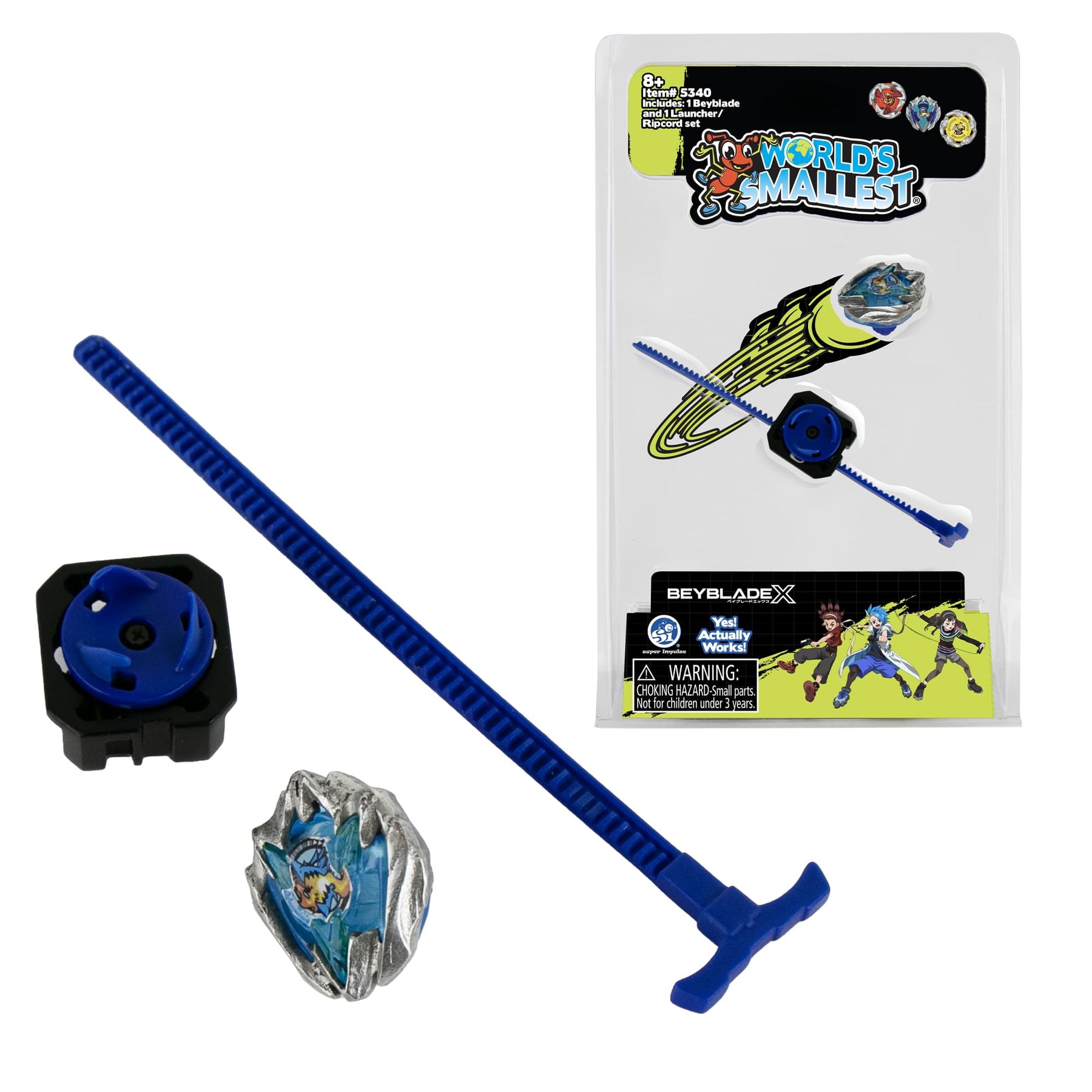 World's Smallest Beyblade X Battling Spinning Top | Buster Dran