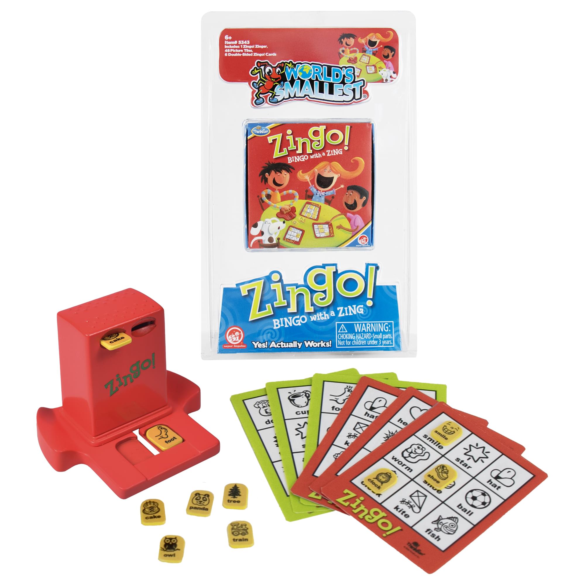 World's Smallest Zingo Game | Bingo With A Zing
