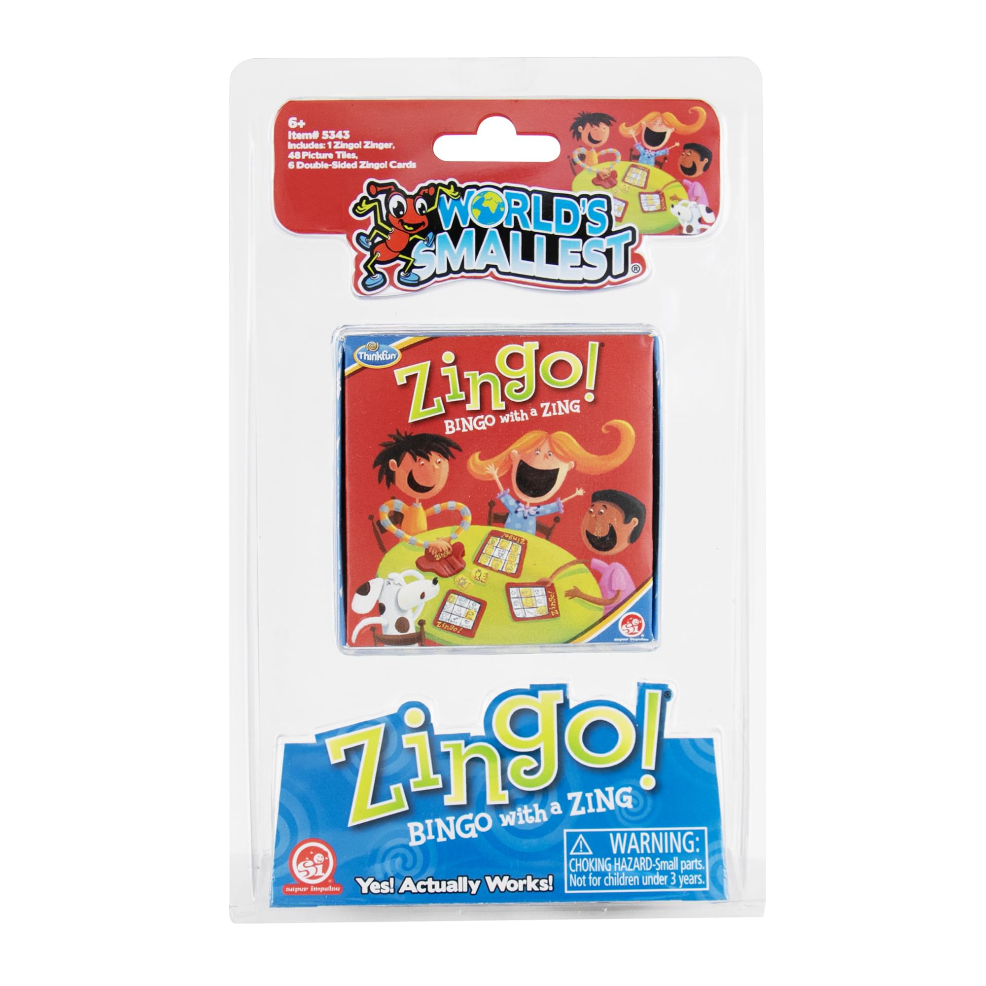 World's Smallest Zingo Game | Bingo With A Zing