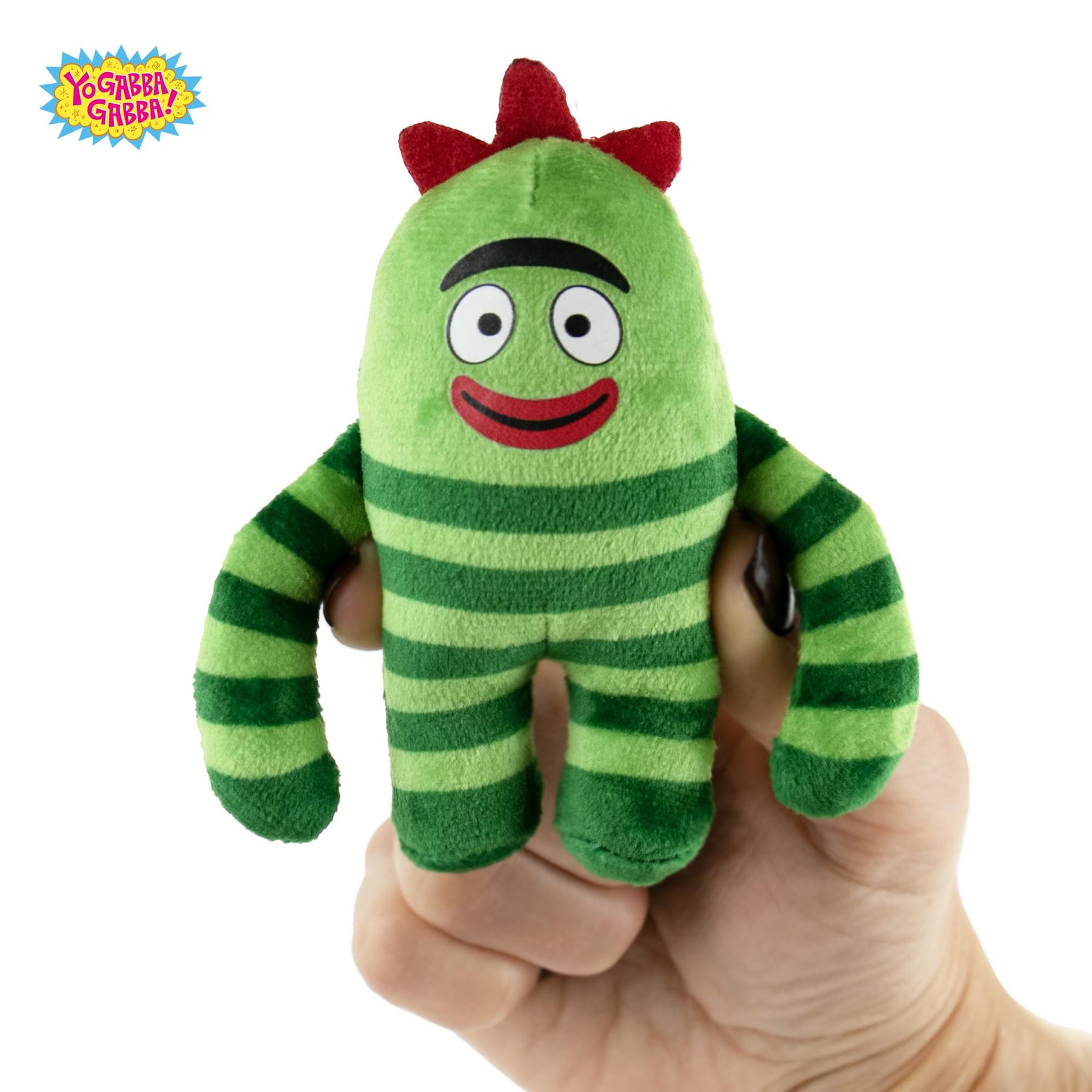 World's Smallest Yo Gabba Gabba Plush Backpack Clip | Brobee