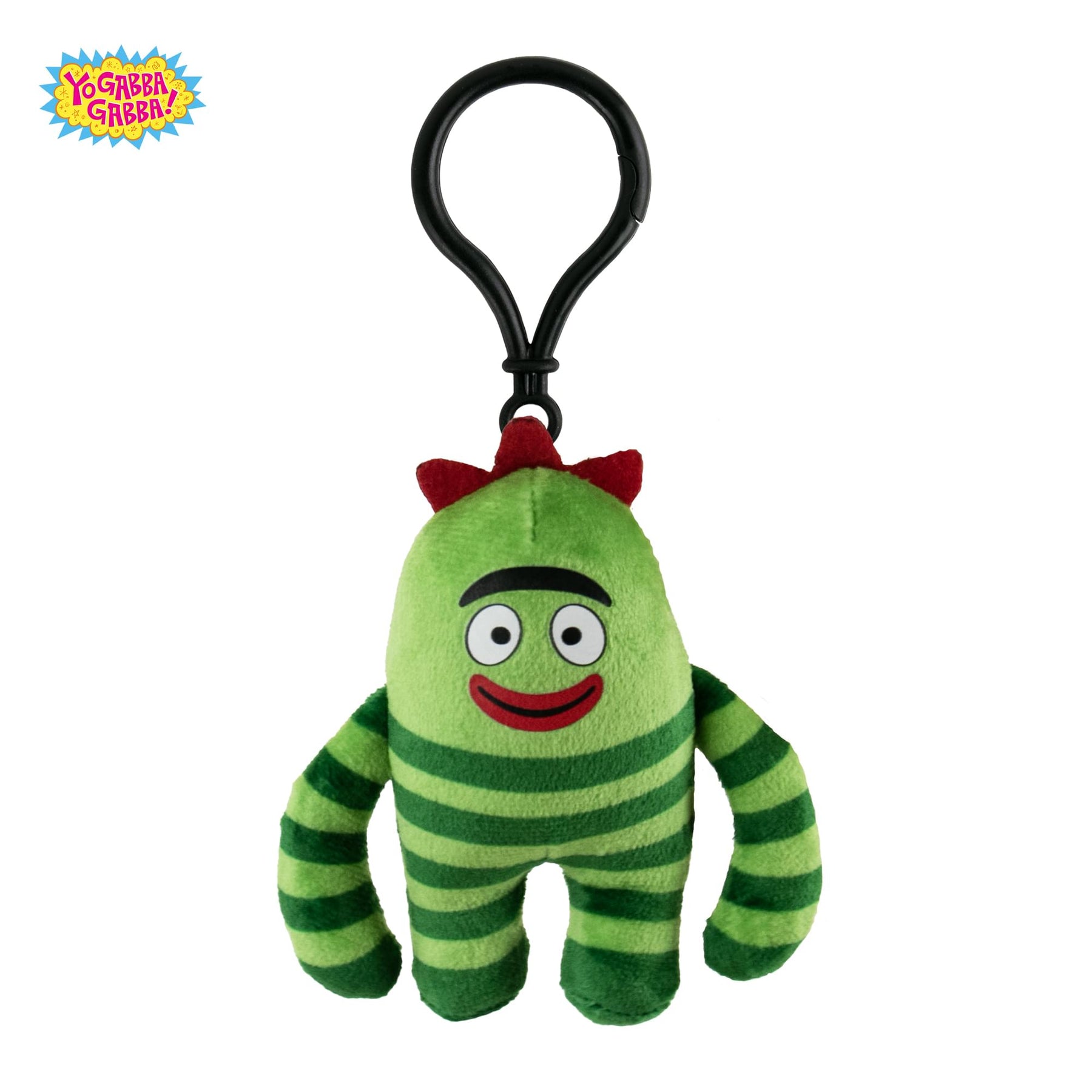 World's Smallest Yo Gabba Gabba Plush Backpack Clip | Brobee