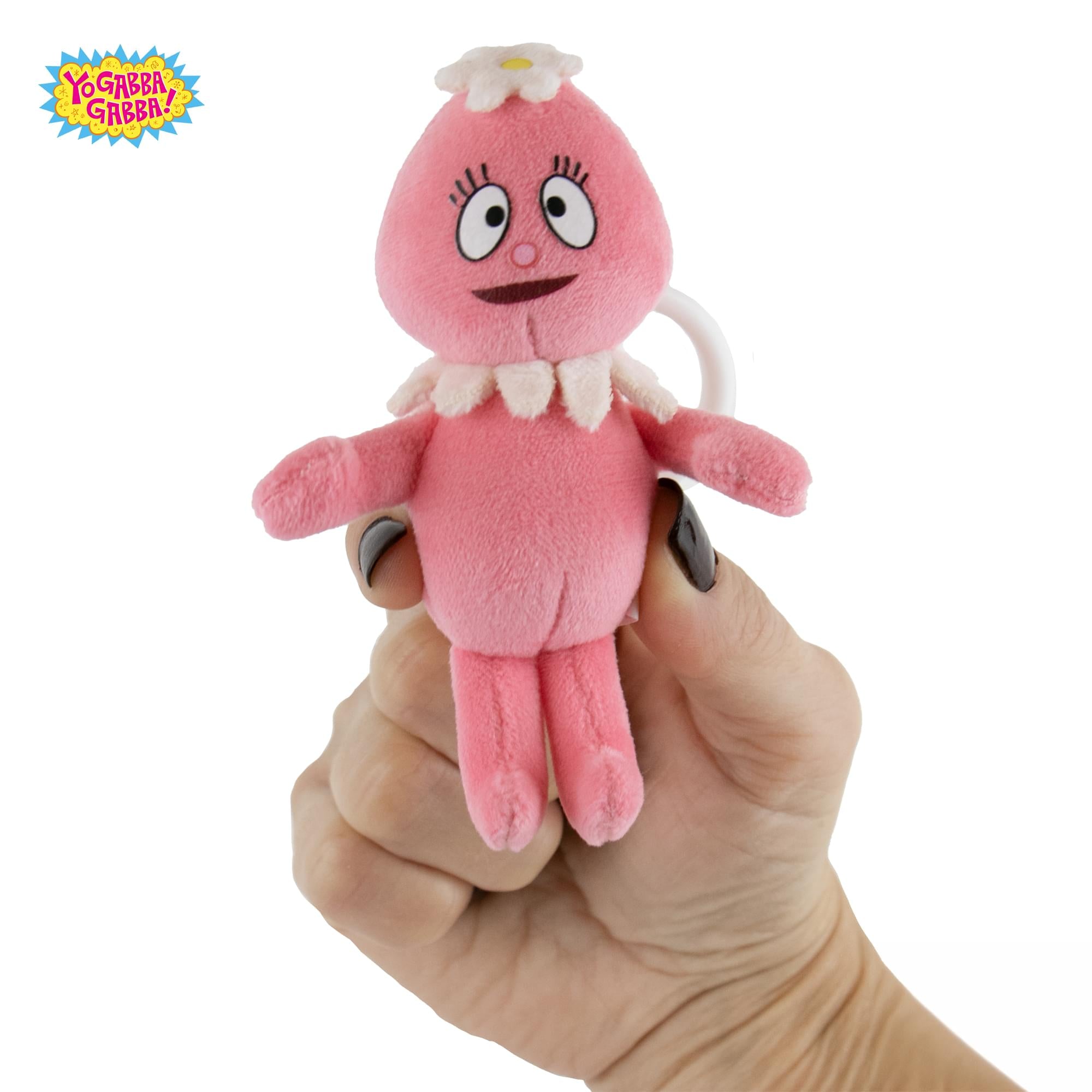 World's Smallest Yo Gabba Gabba Plush Backpack Clip | Foofa