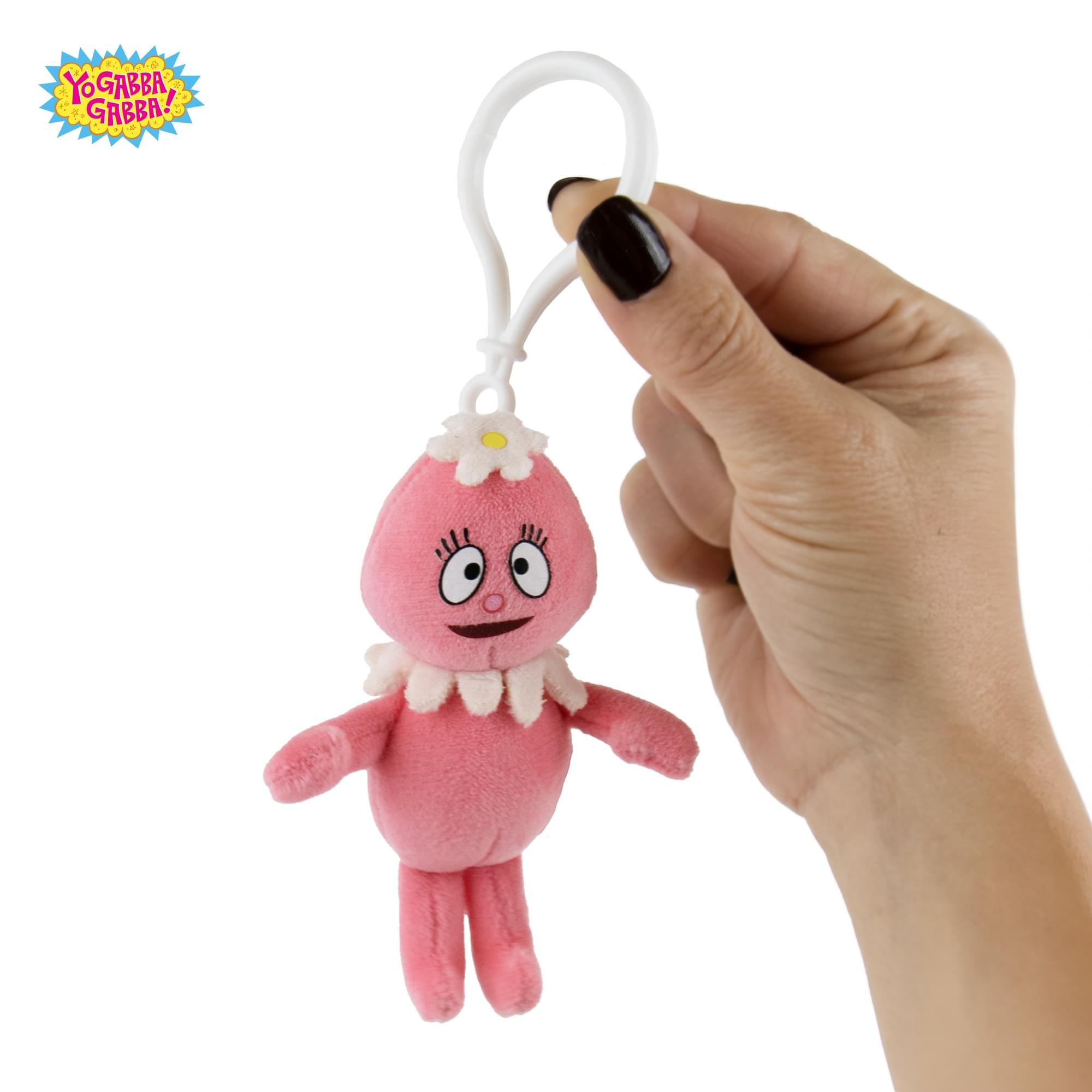 World's Smallest Yo Gabba Gabba Plush Backpack Clip | Foofa