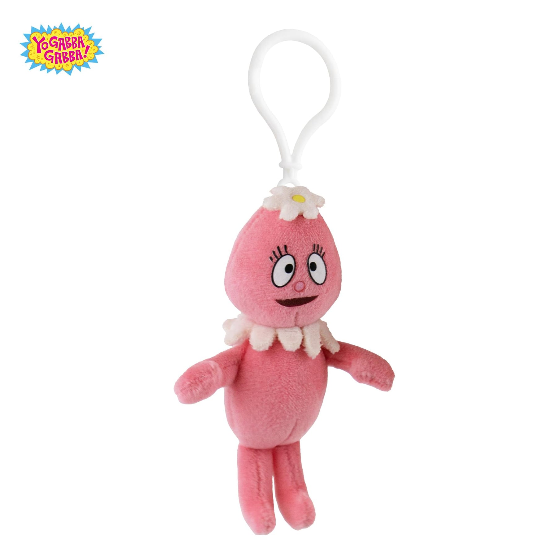 World's Smallest Yo Gabba Gabba Plush Backpack Clip | Foofa