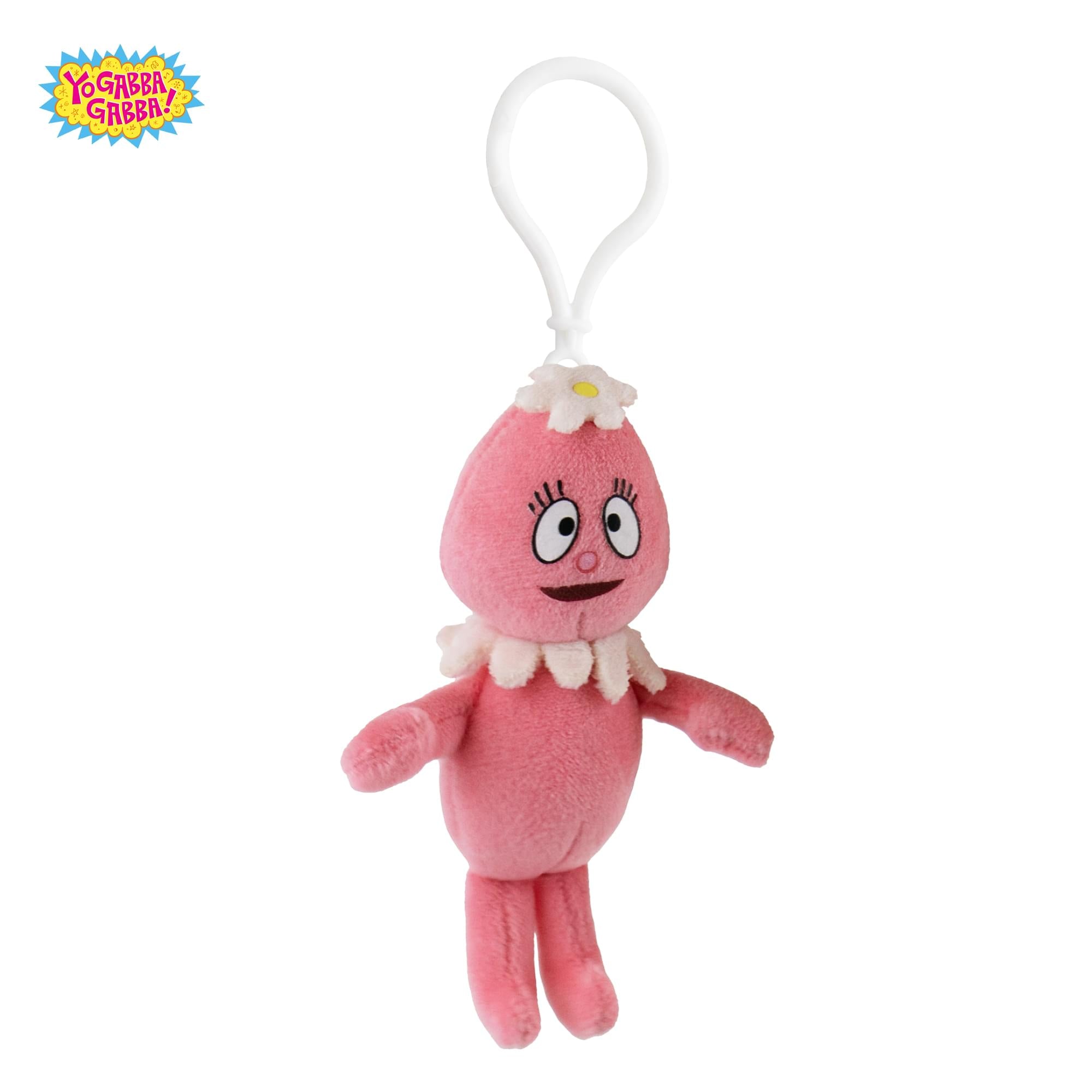 World's Smallest Yo Gabba Gabba Plush Backpack Clip | Foofa