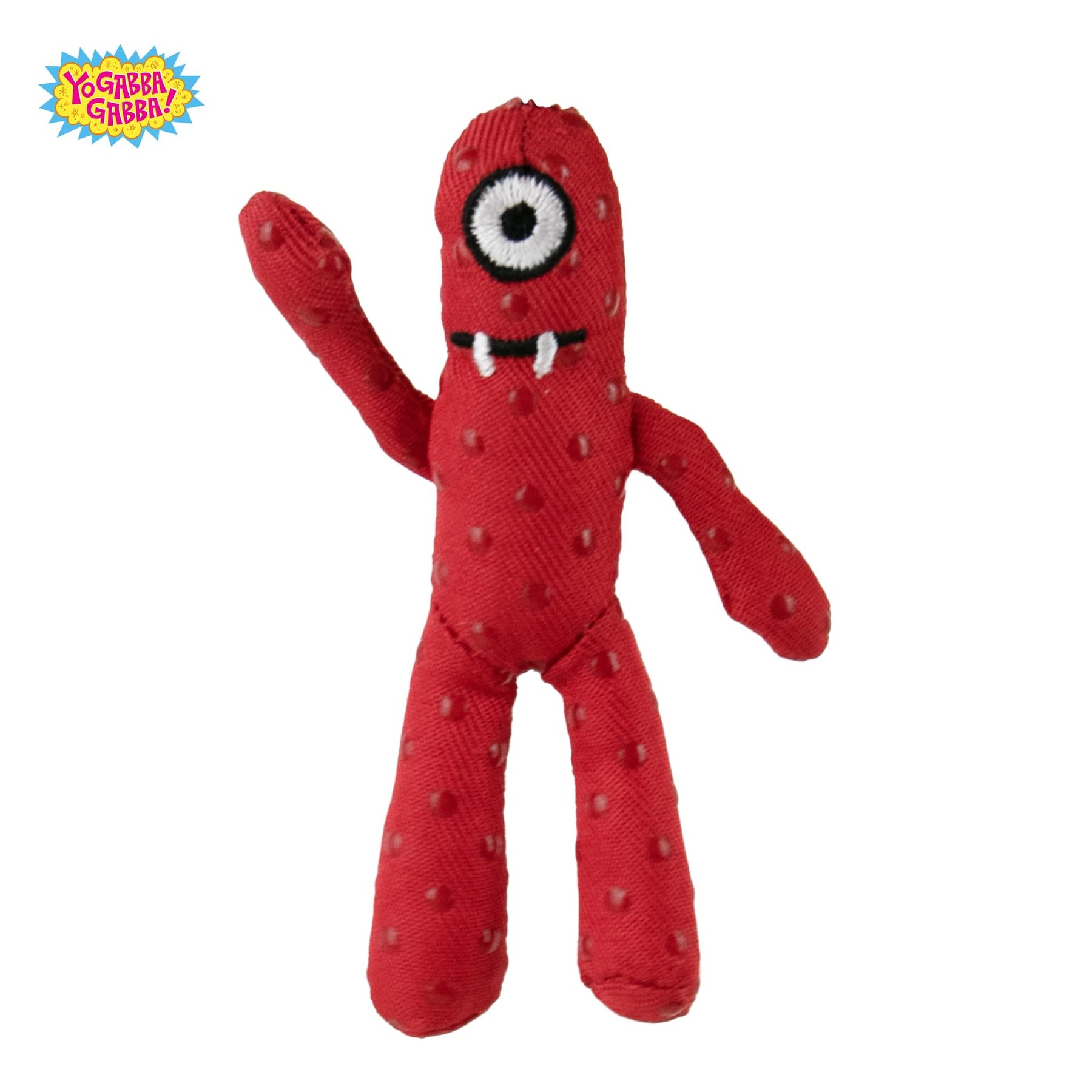 World's Smallest Yo Gabba Gabba Plush Backpack Clip | Muno