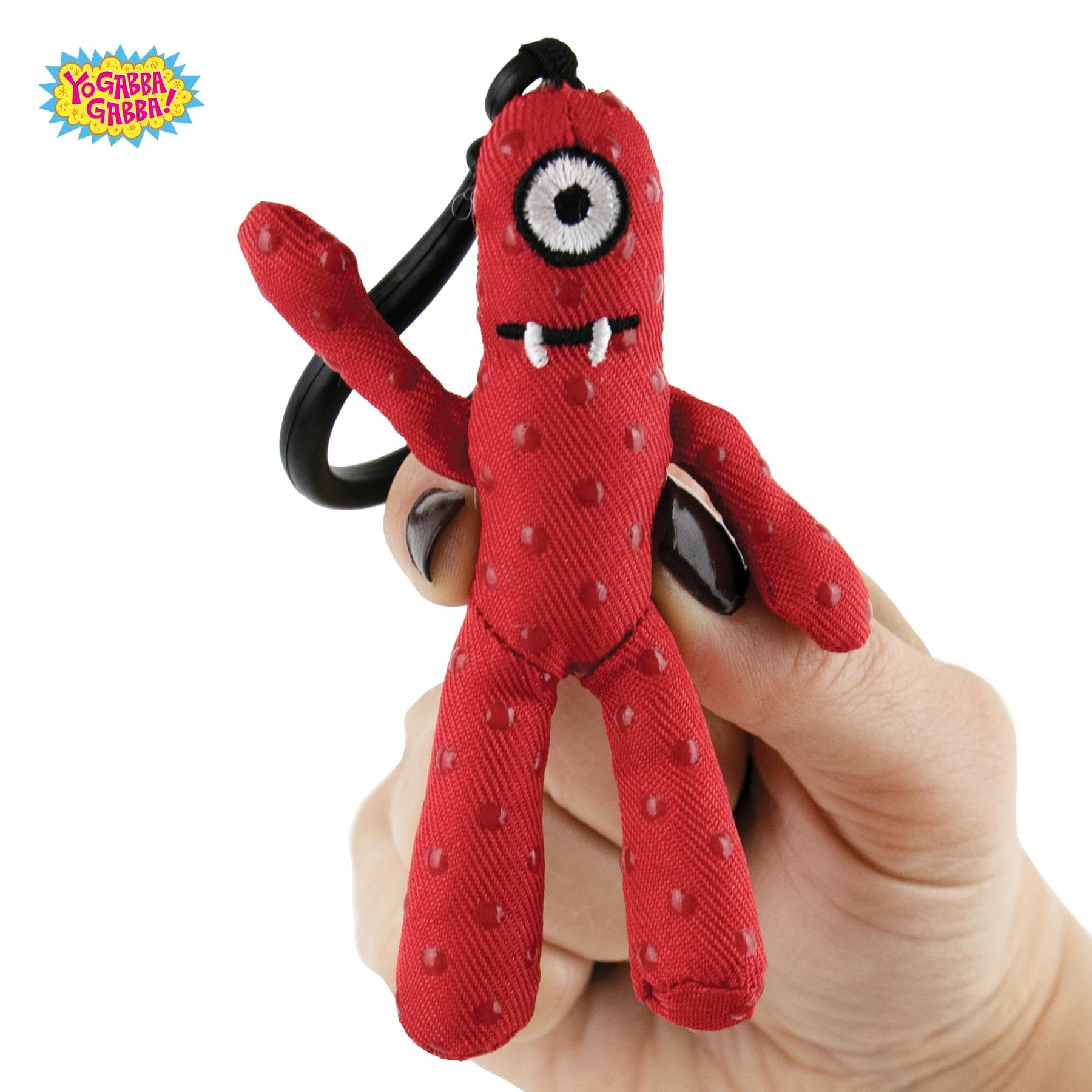 World's Smallest Yo Gabba Gabba Plush Backpack Clip | Muno