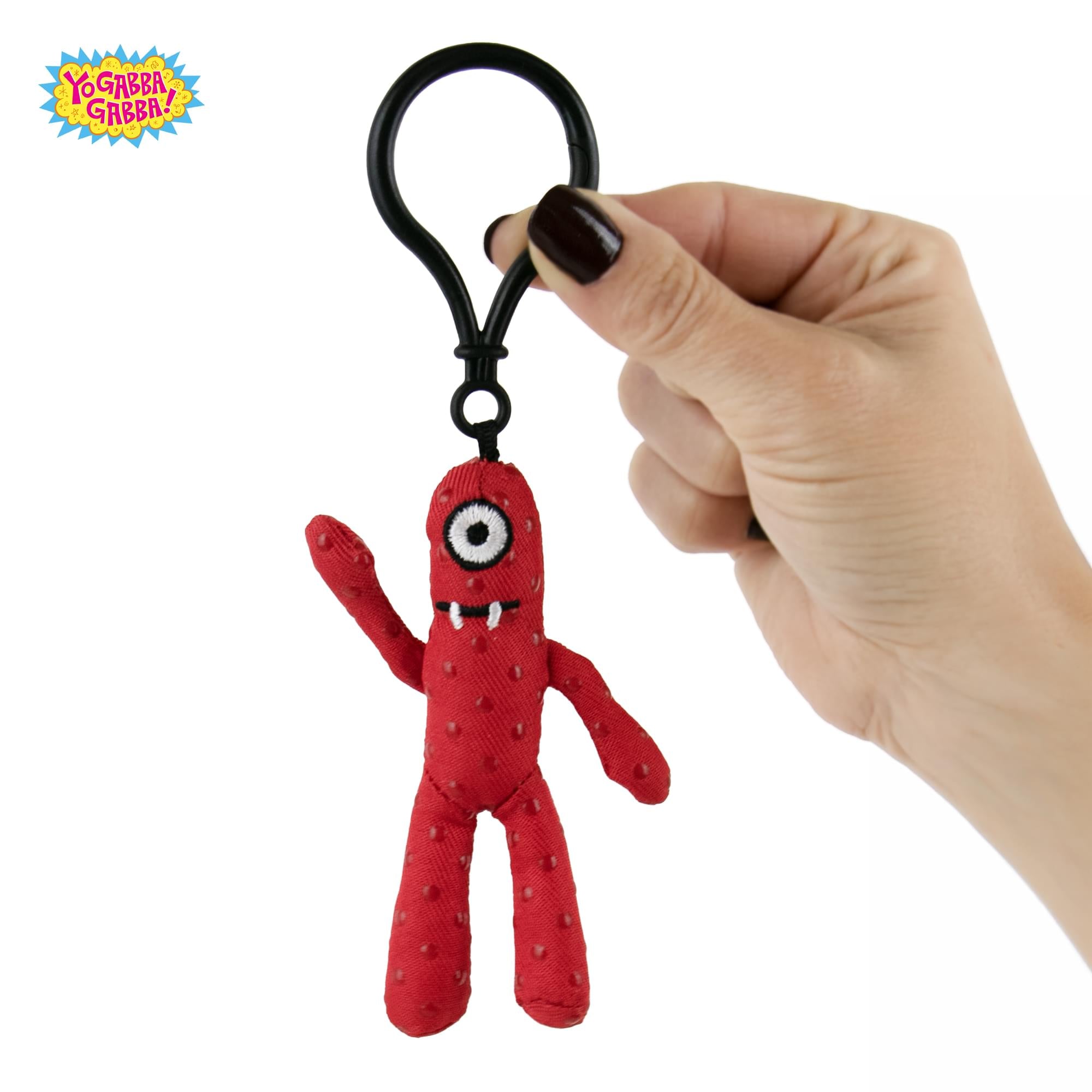 World's Smallest Yo Gabba Gabba Plush Backpack Clip | Muno