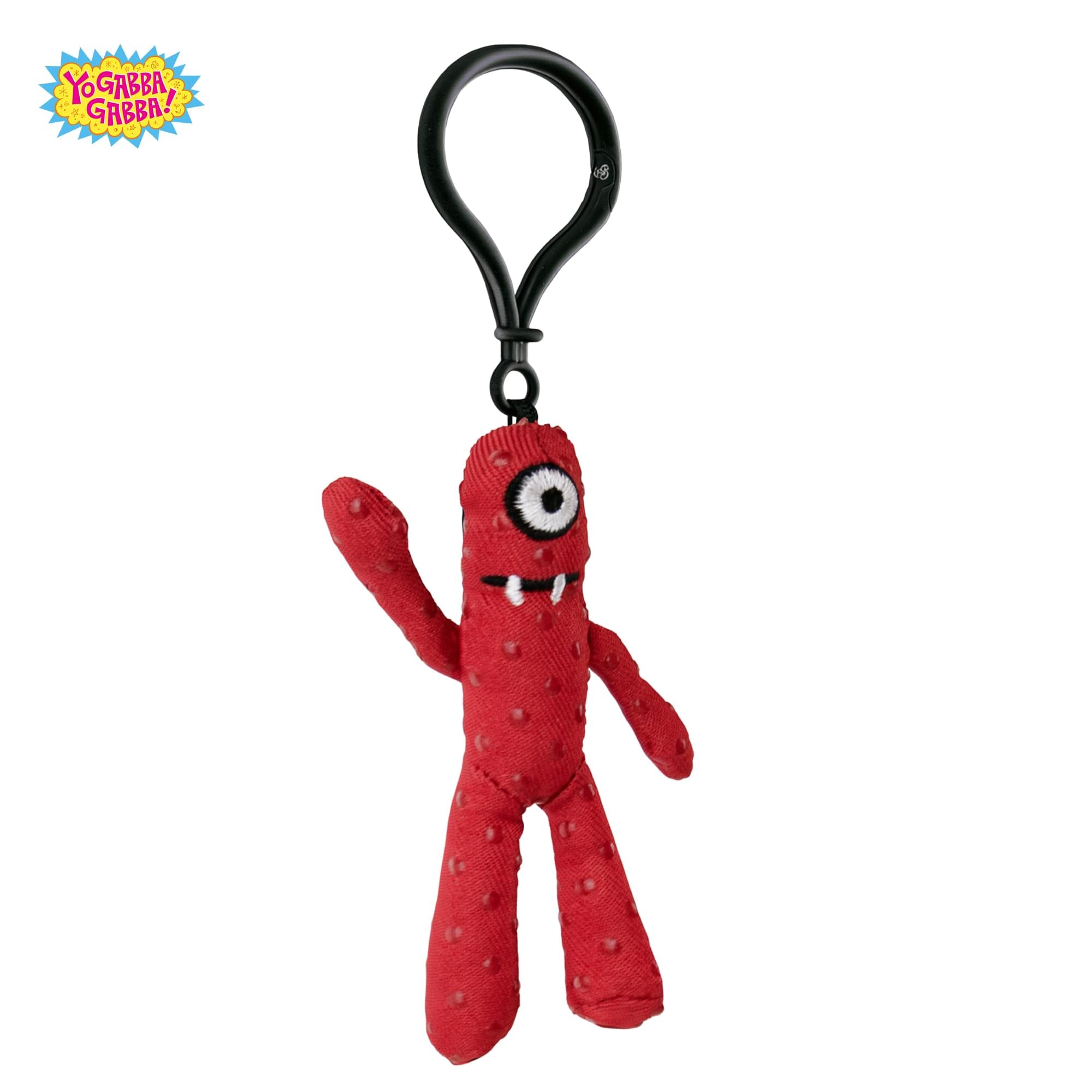 World's Smallest Yo Gabba Gabba Plush Backpack Clip | Muno