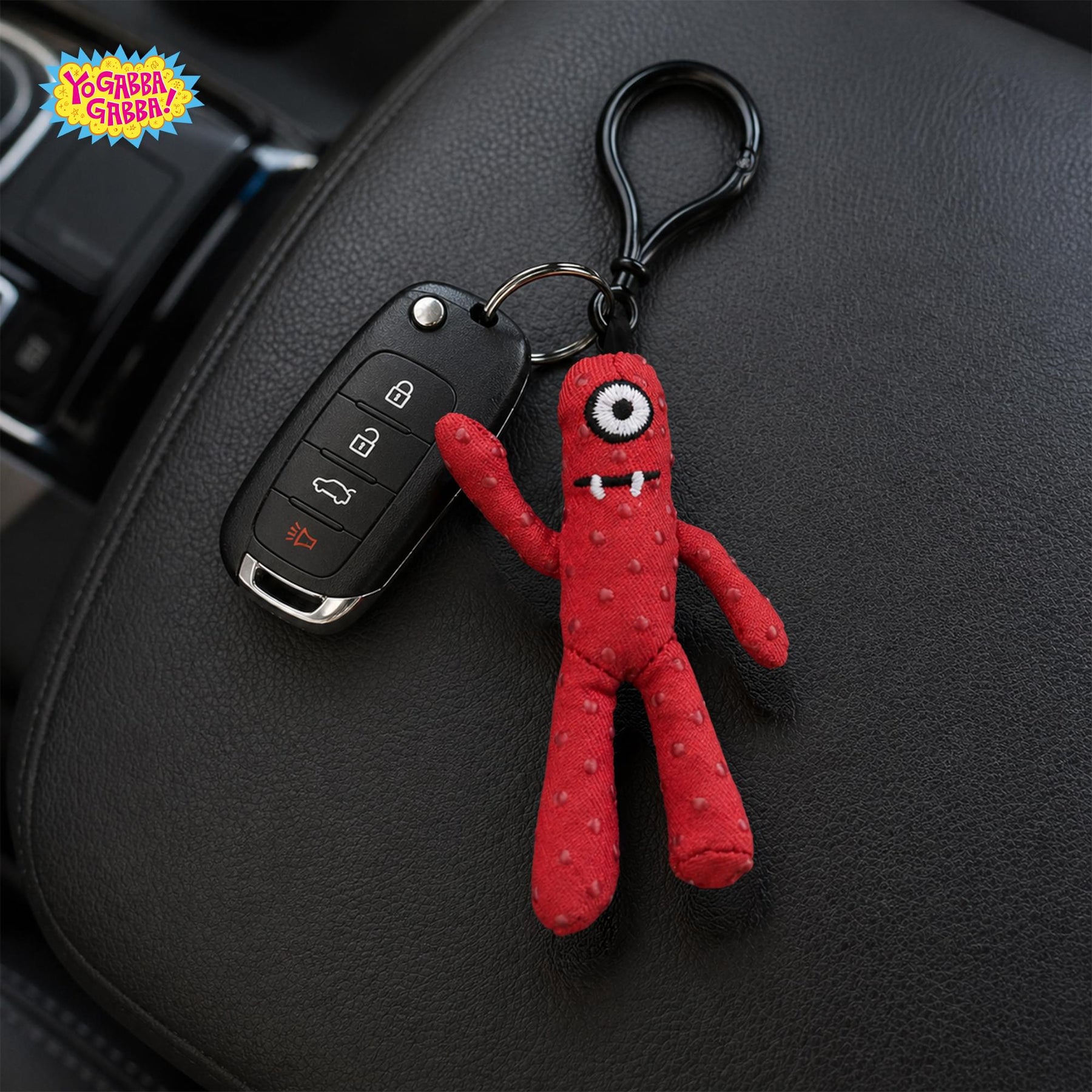 World's Smallest Yo Gabba Gabba Plush Backpack Clip | Muno