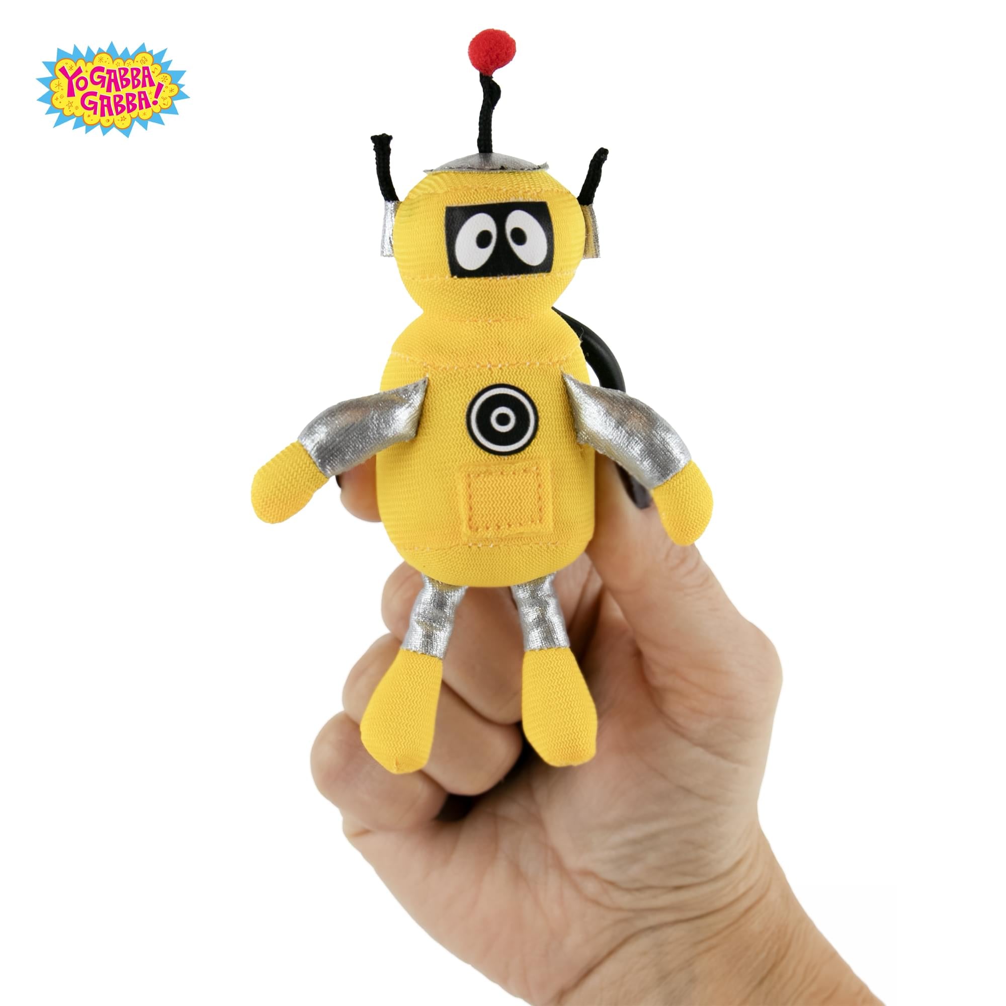 World's Smallest Yo Gabba Gabba Plush Backpack Clip | Plex