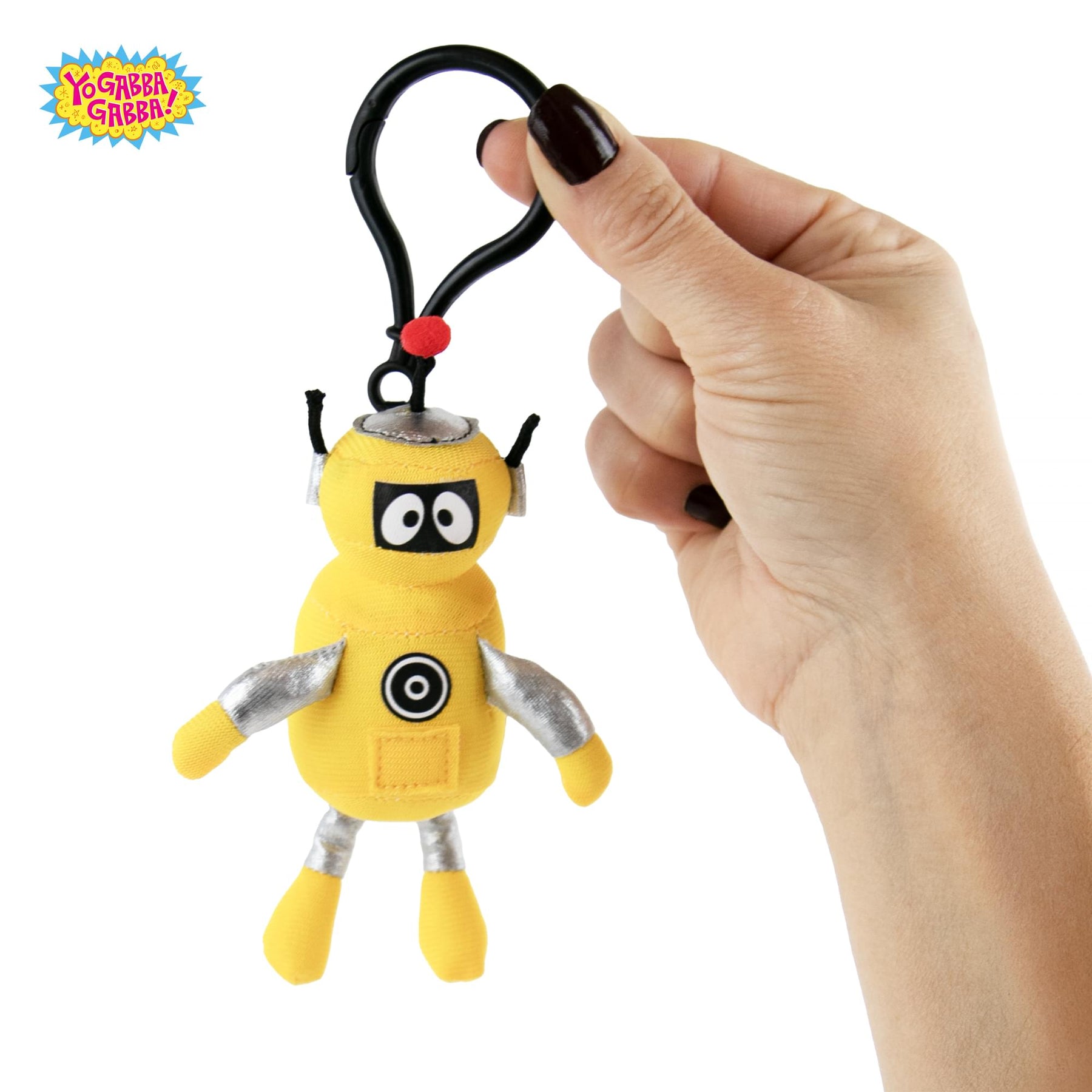 World's Smallest Yo Gabba Gabba Plush Backpack Clip | Plex