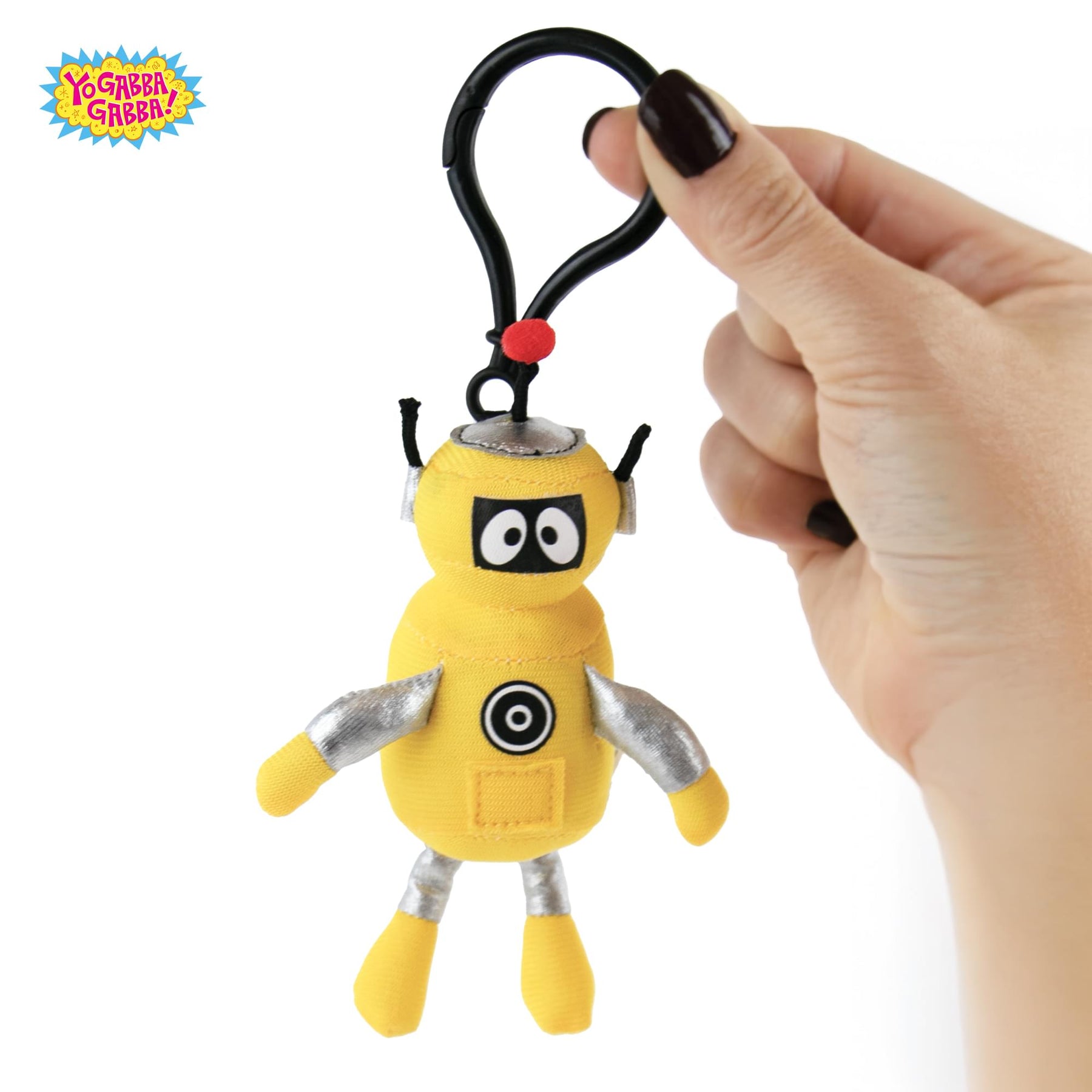World's Smallest Yo Gabba Gabba Plush Backpack Clip | Plex
