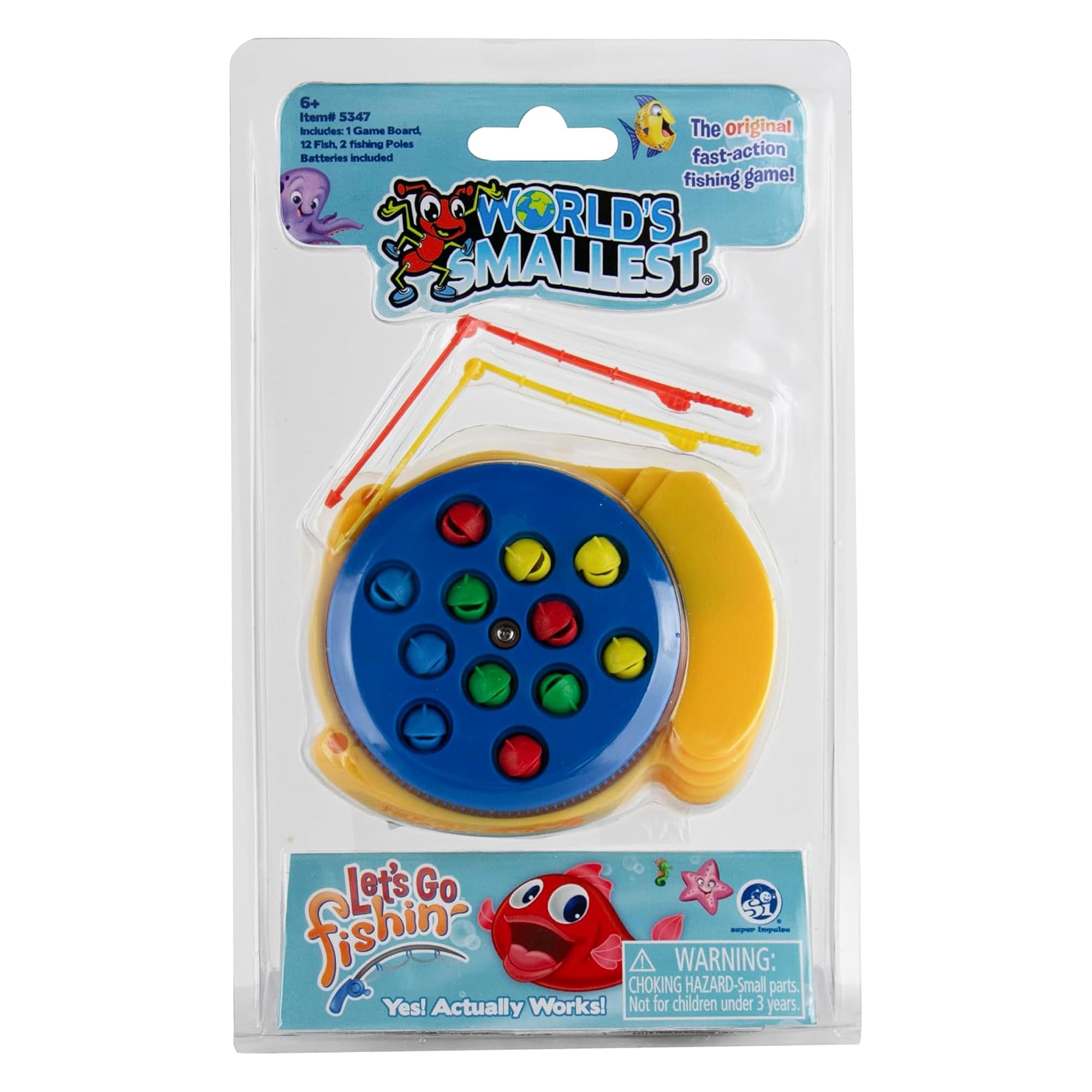 World's Smallest Let's Go Fishin' Mini Game
