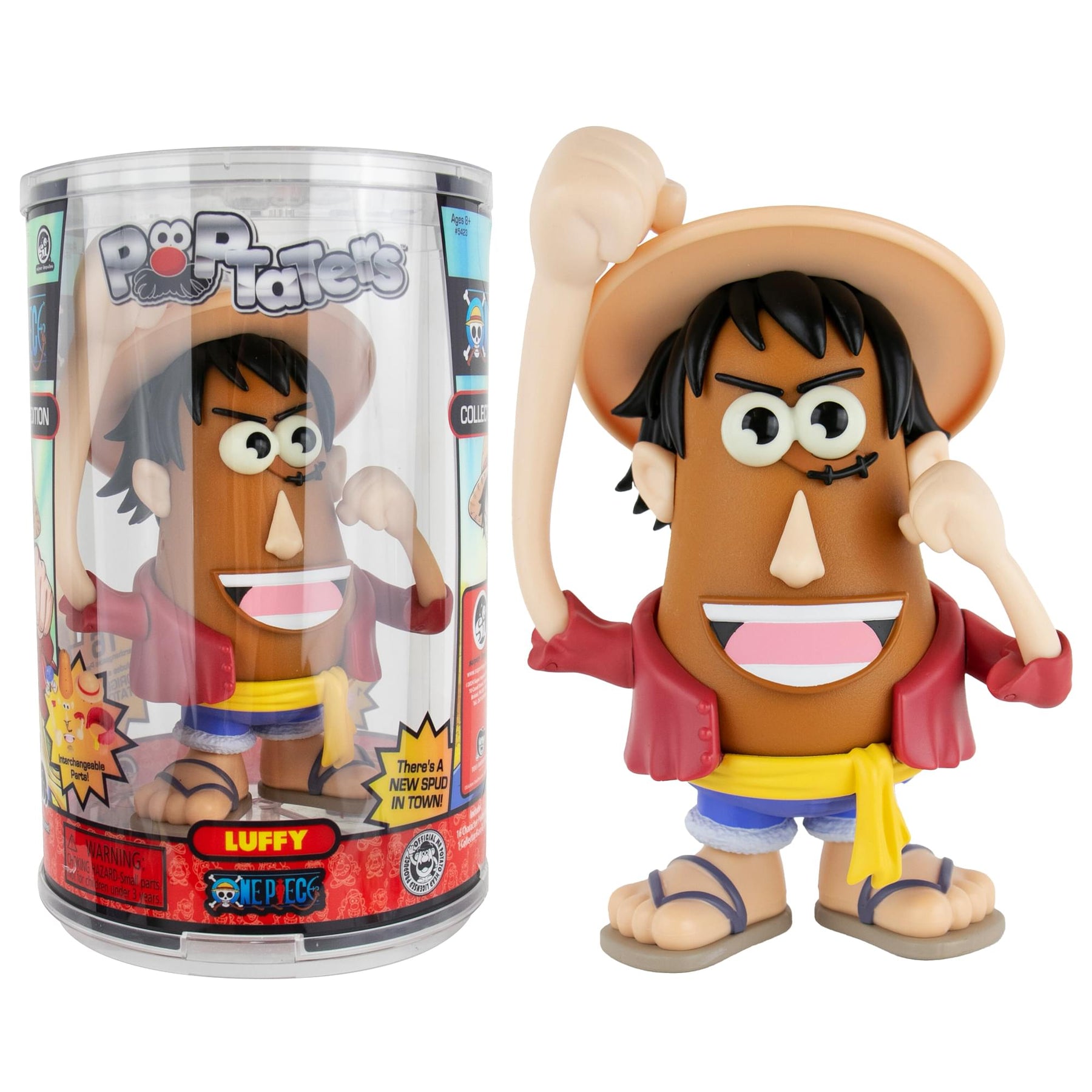 One Piece Luffy 4 Inch Poptater