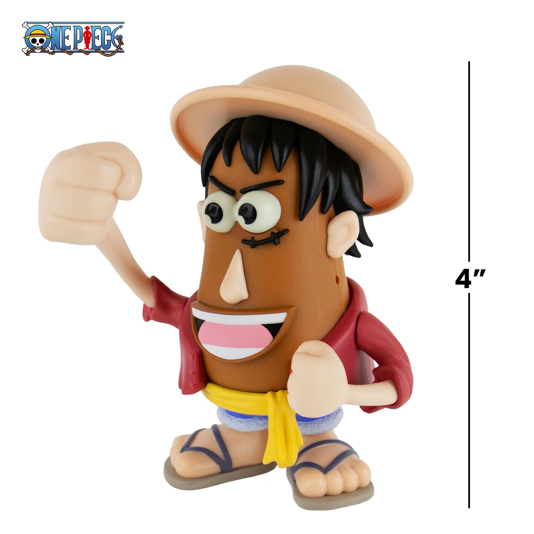 One Piece Luffy 4 Inch Poptater