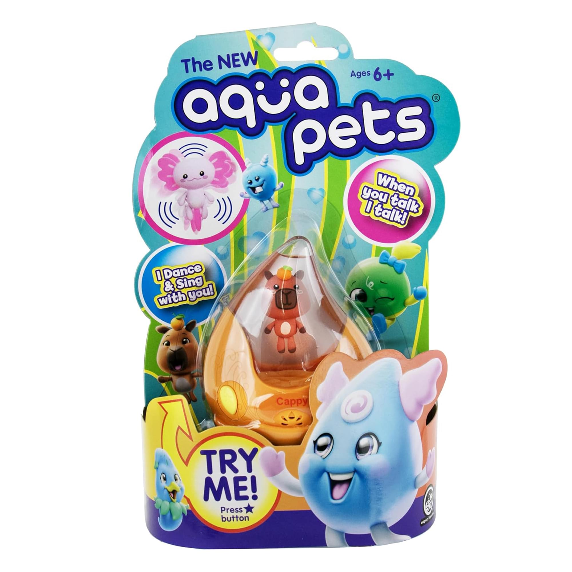 AquaPets Interactive Dancing Pet | Cappy