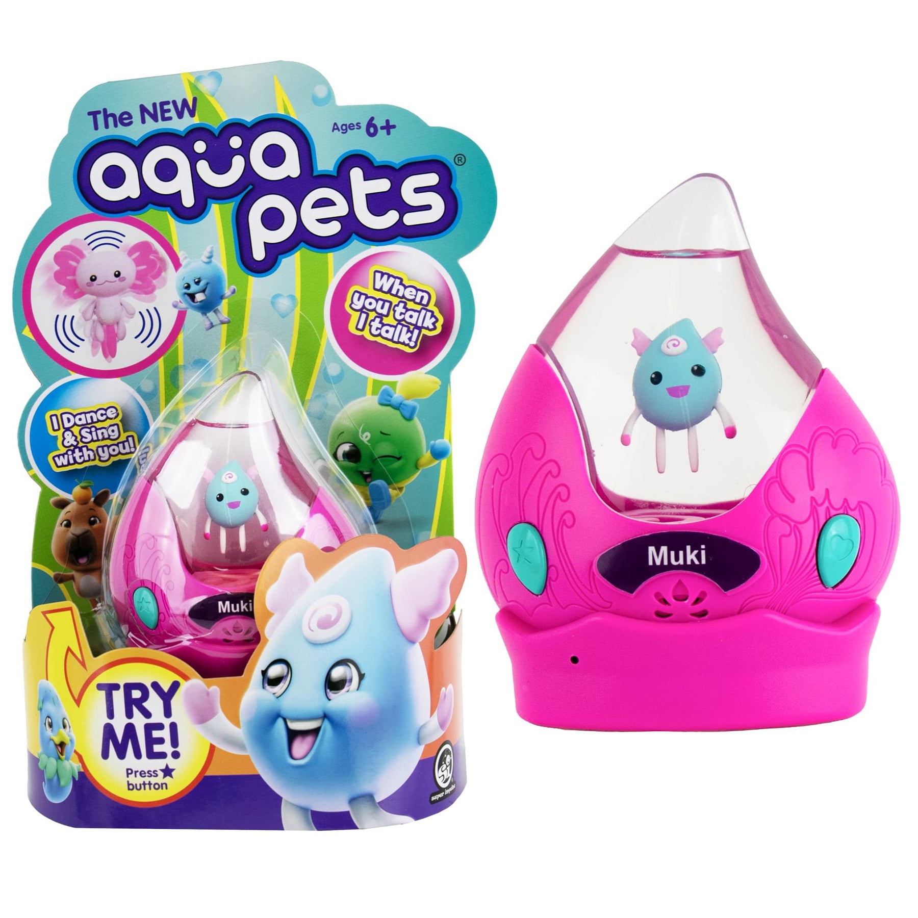 AquaPets Interactive Dancing Pet | Muki