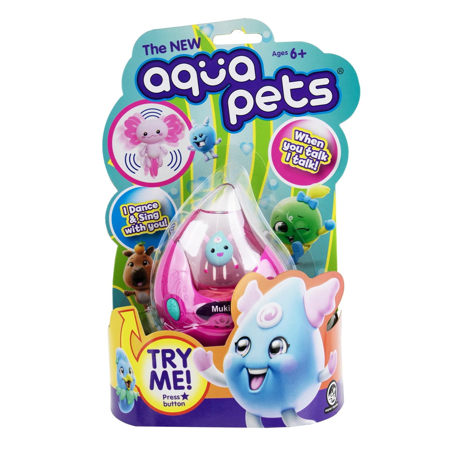AquaPets Interactive Dancing Pet | Muki