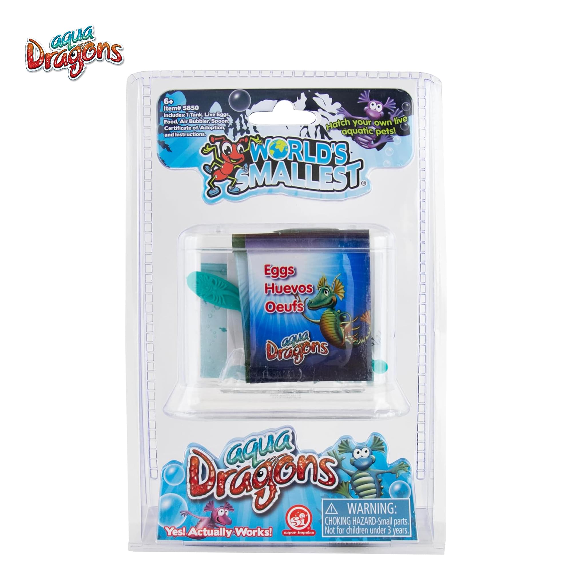 World's Smallest Aqua Dragons, Hatch & Grow Miniature Science Kit