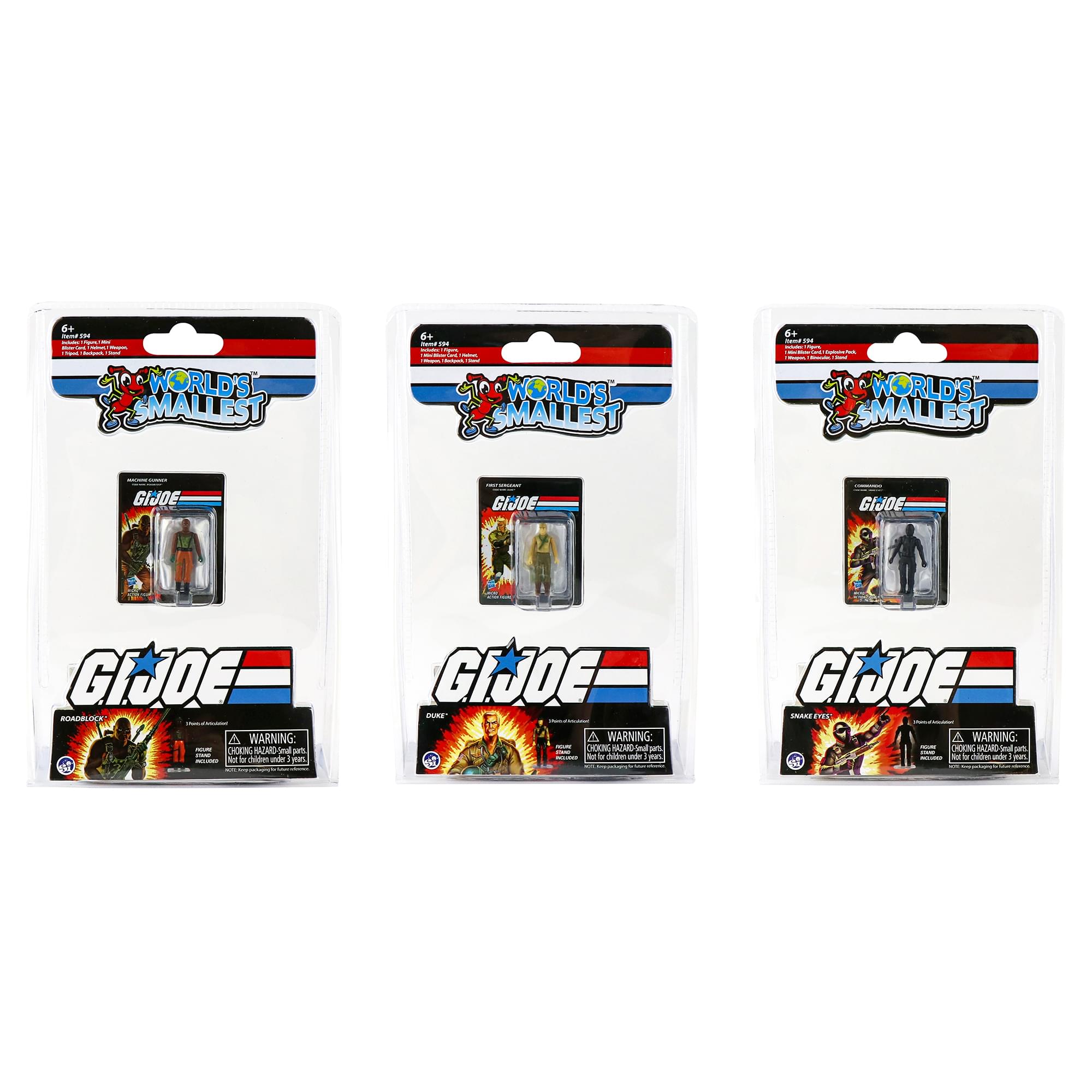 Worlds Smallest GI Joe Vs Cobra Micro Figure | One Random