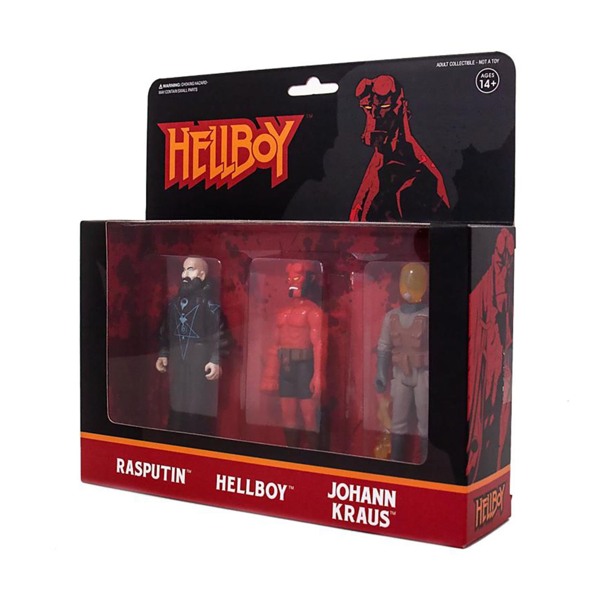 Hellboy ReAction Wave 2 Pack B ReAction Figure Set
