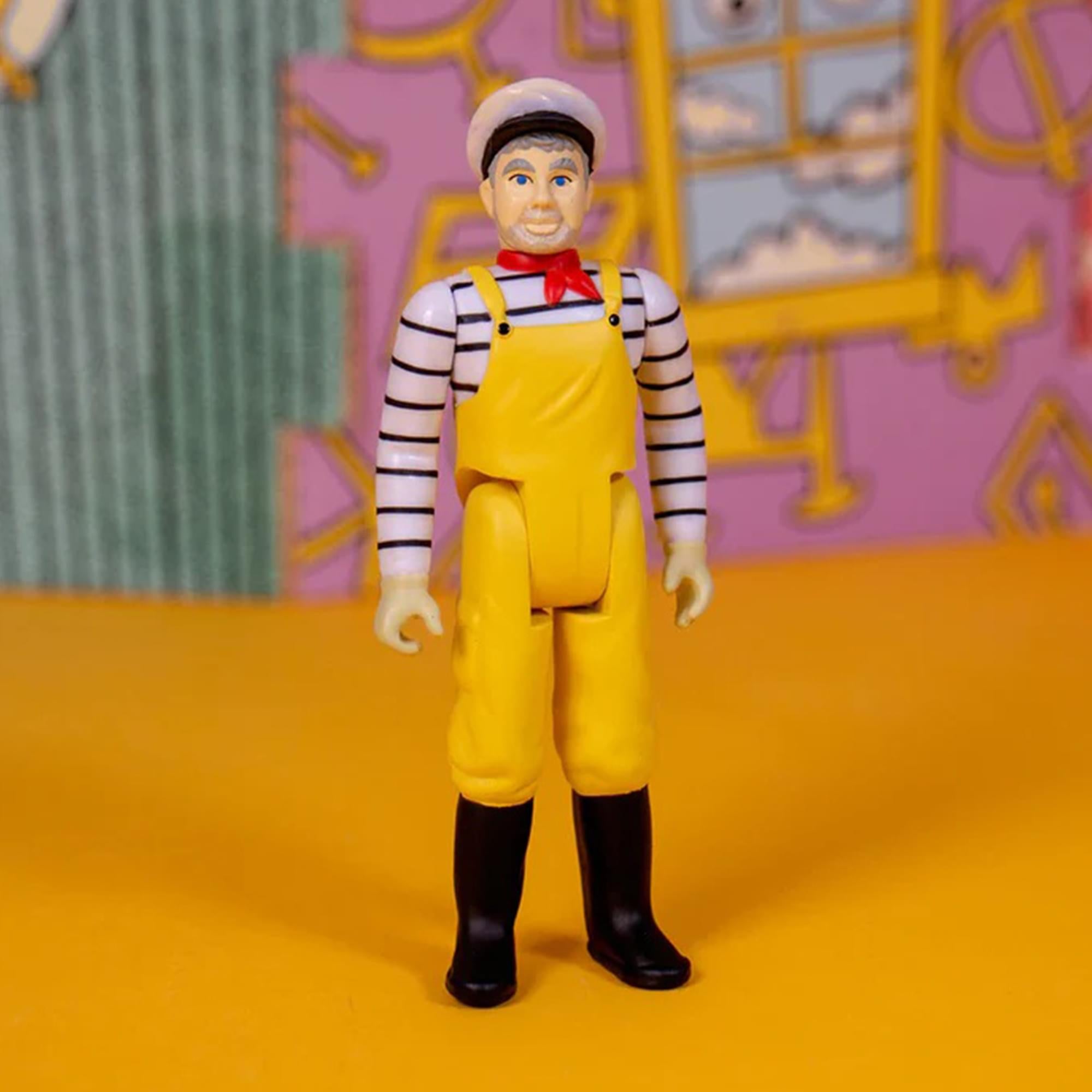 Pee-Wee's Playhouse 3.75 Inch ReAction Figure | Captain Carl