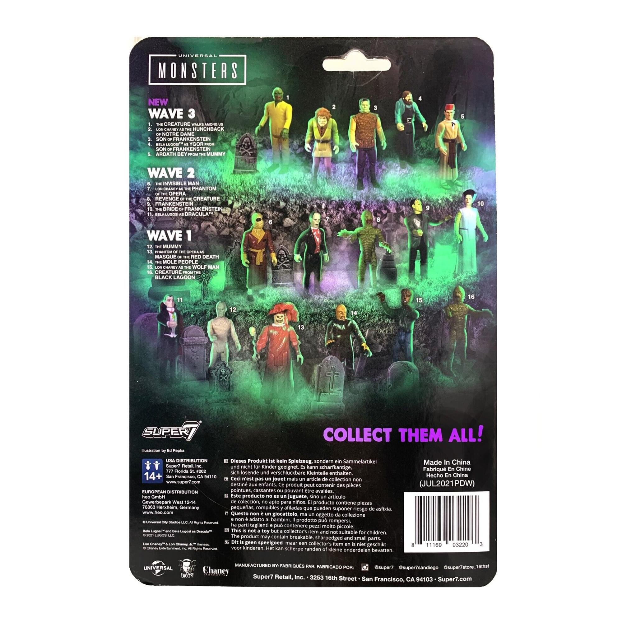 Universal Monsters 3.75 Inch ReAction Figure | Creature From Black Lagoon Figure