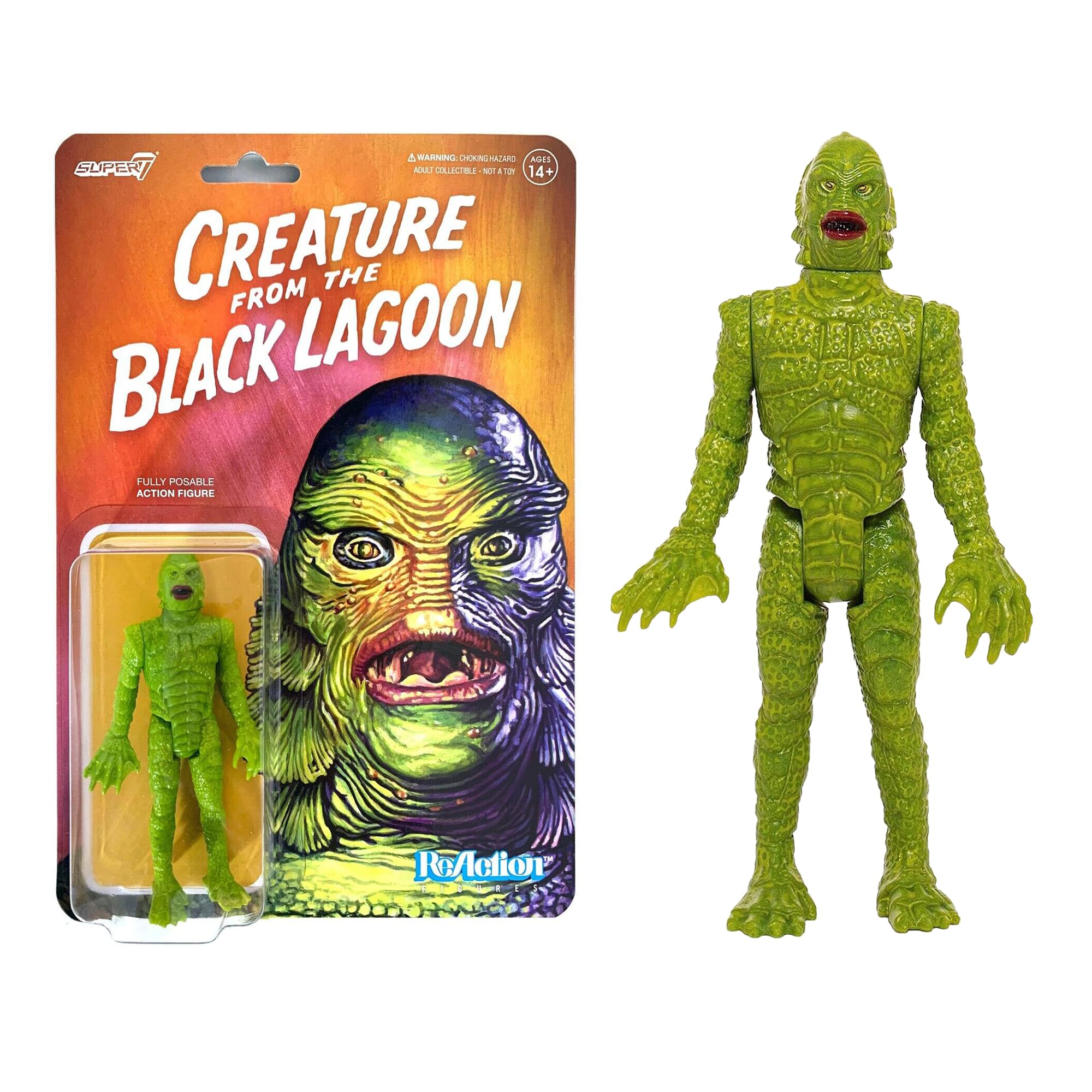 Universal Monsters 3.75 Inch ReAction Figure | Creature From Black Lagoon Figure
