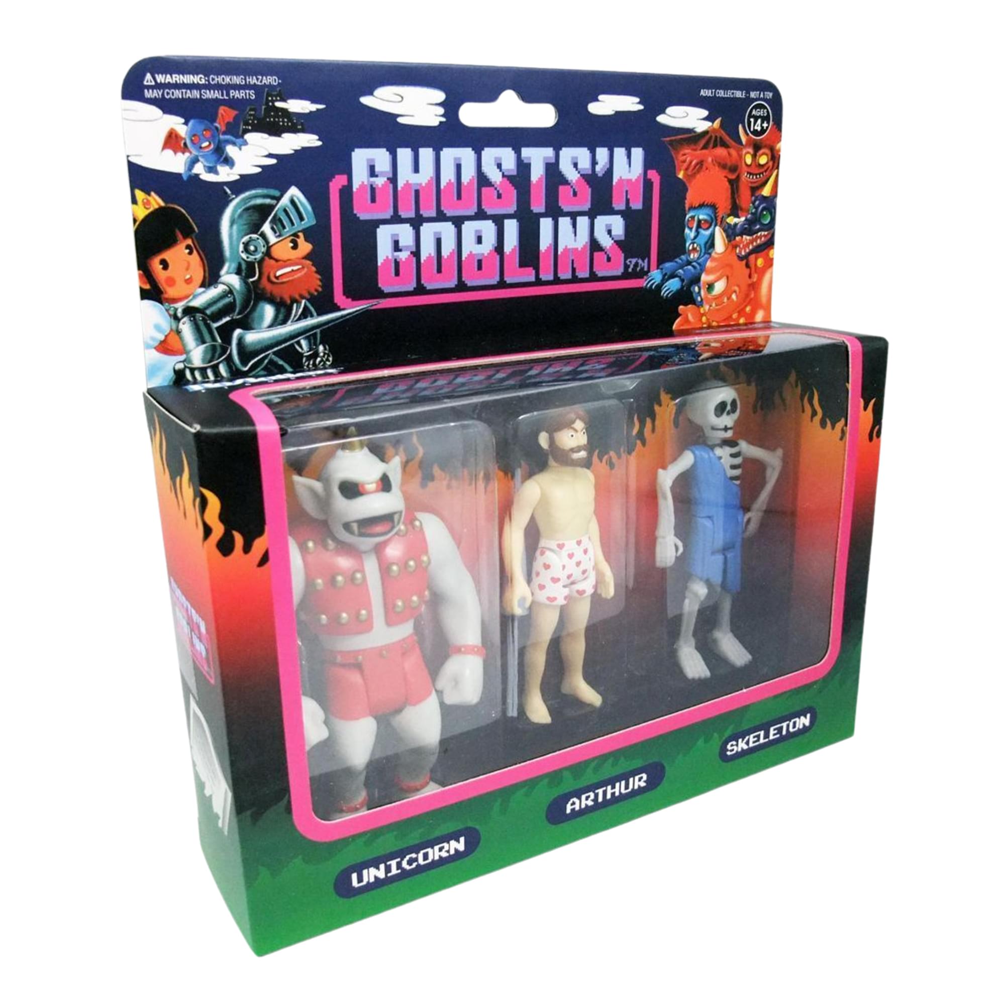Ghosts N Goblins 3.75 Inch ReAction Figure 3-Pack B