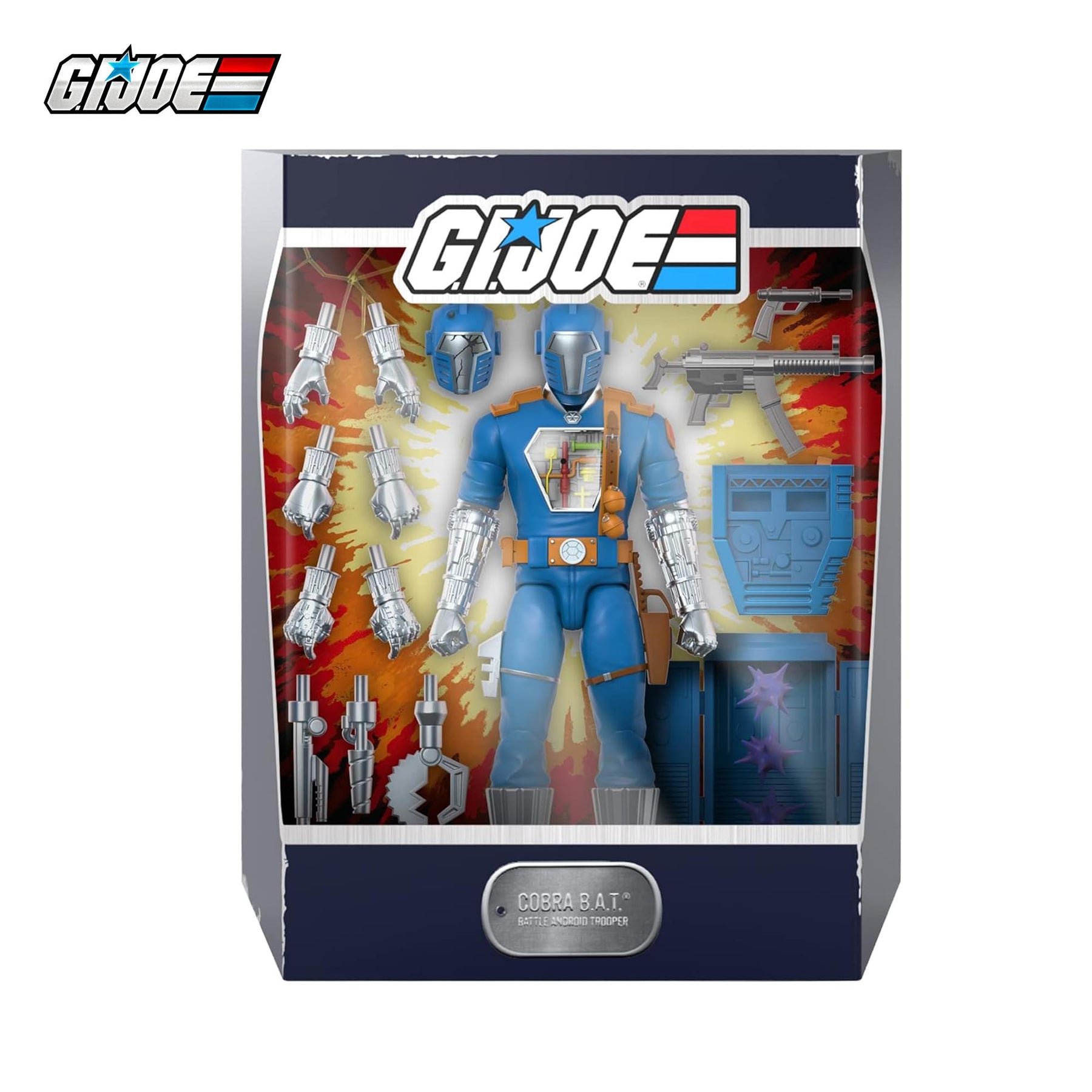 G.I. Joe ULTIMATES! 7-Inch Action Figure | Cobra B.A.T. (Comic Ver.)