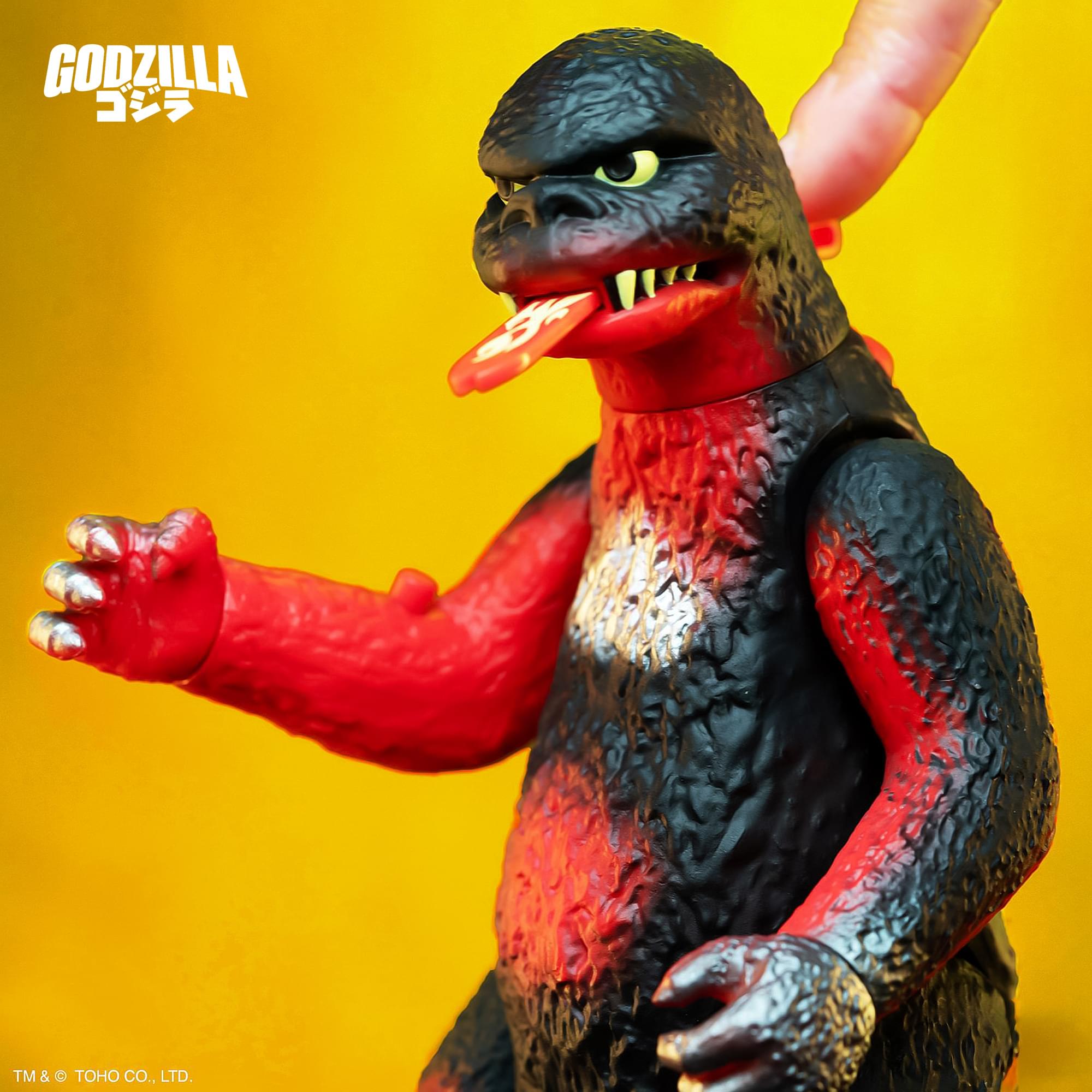 Toho ULTIMATES! 8-Inch Action Figure | Shogun Godzilla (Vintage Red)