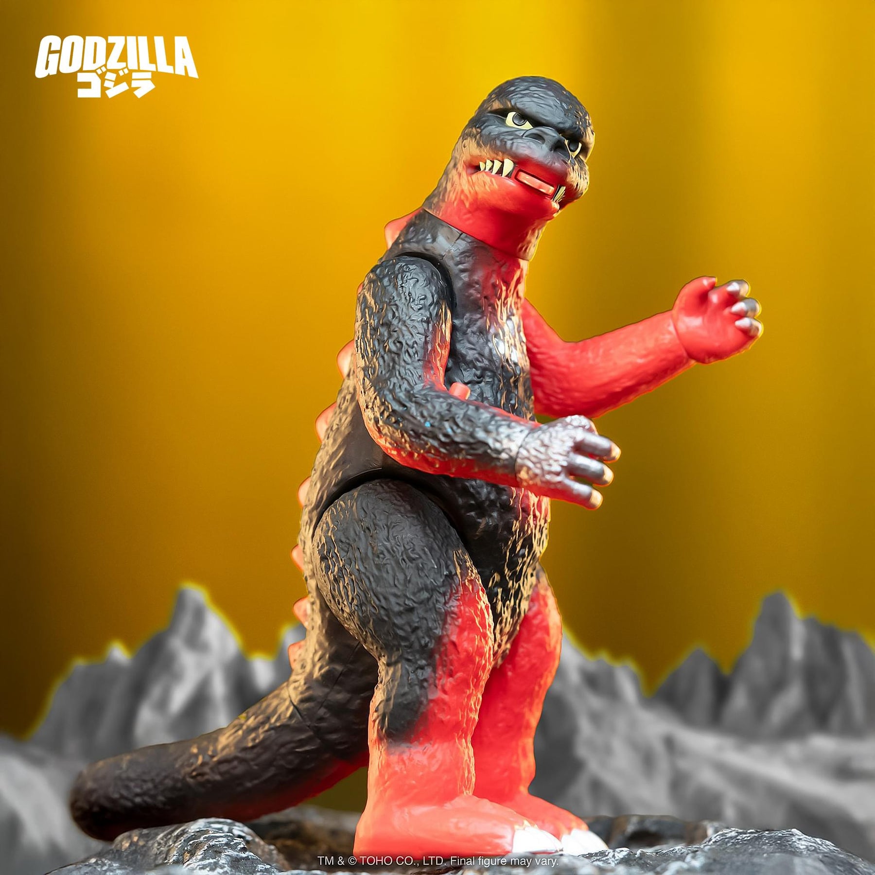 Toho ULTIMATES! 8-Inch Action Figure | Shogun Godzilla (Vintage Red)