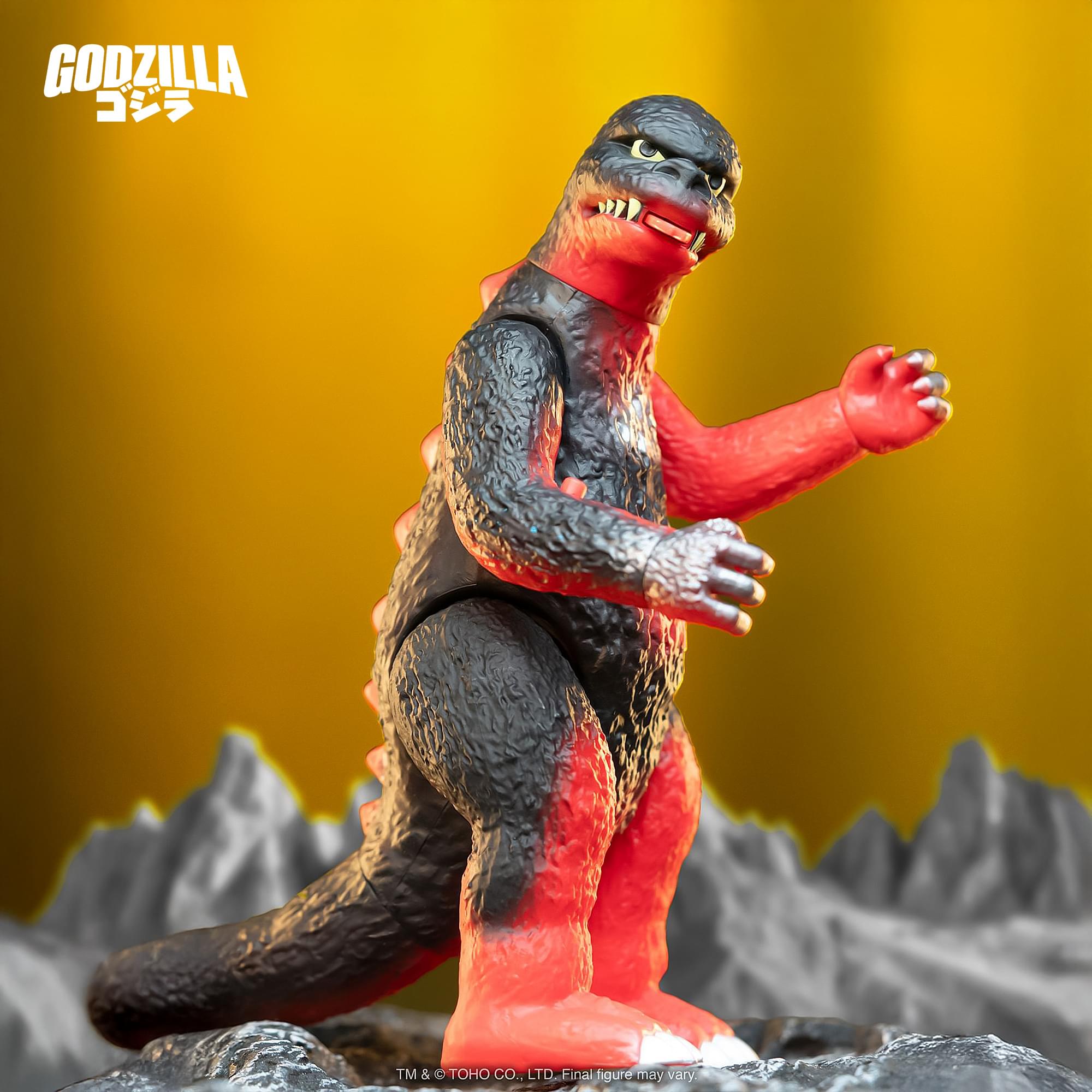 Toho ULTIMATES! 8-Inch Action Figure | Shogun Godzilla (Vintage Red)