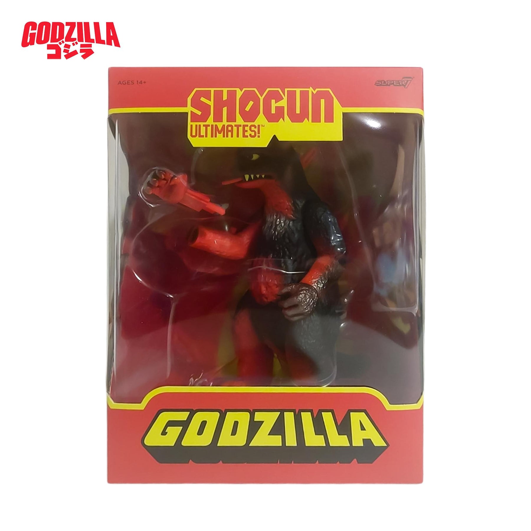 Toho ULTIMATES! 8-Inch Action Figure | Shogun Godzilla (Vintage Red)