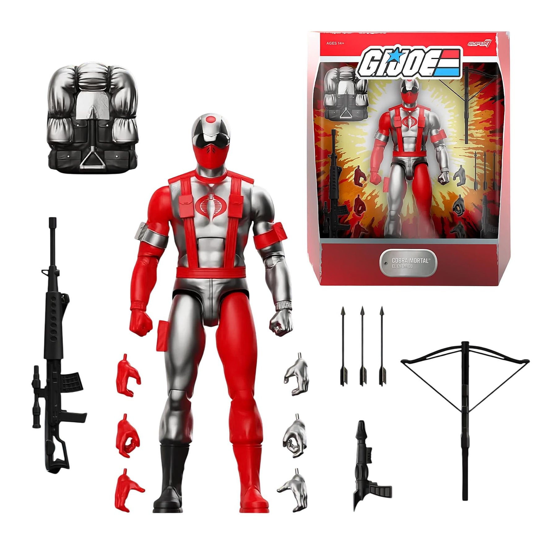 G.I. Joe ULTIMATES! 7-Inch Action Figure | Cobra Mortal